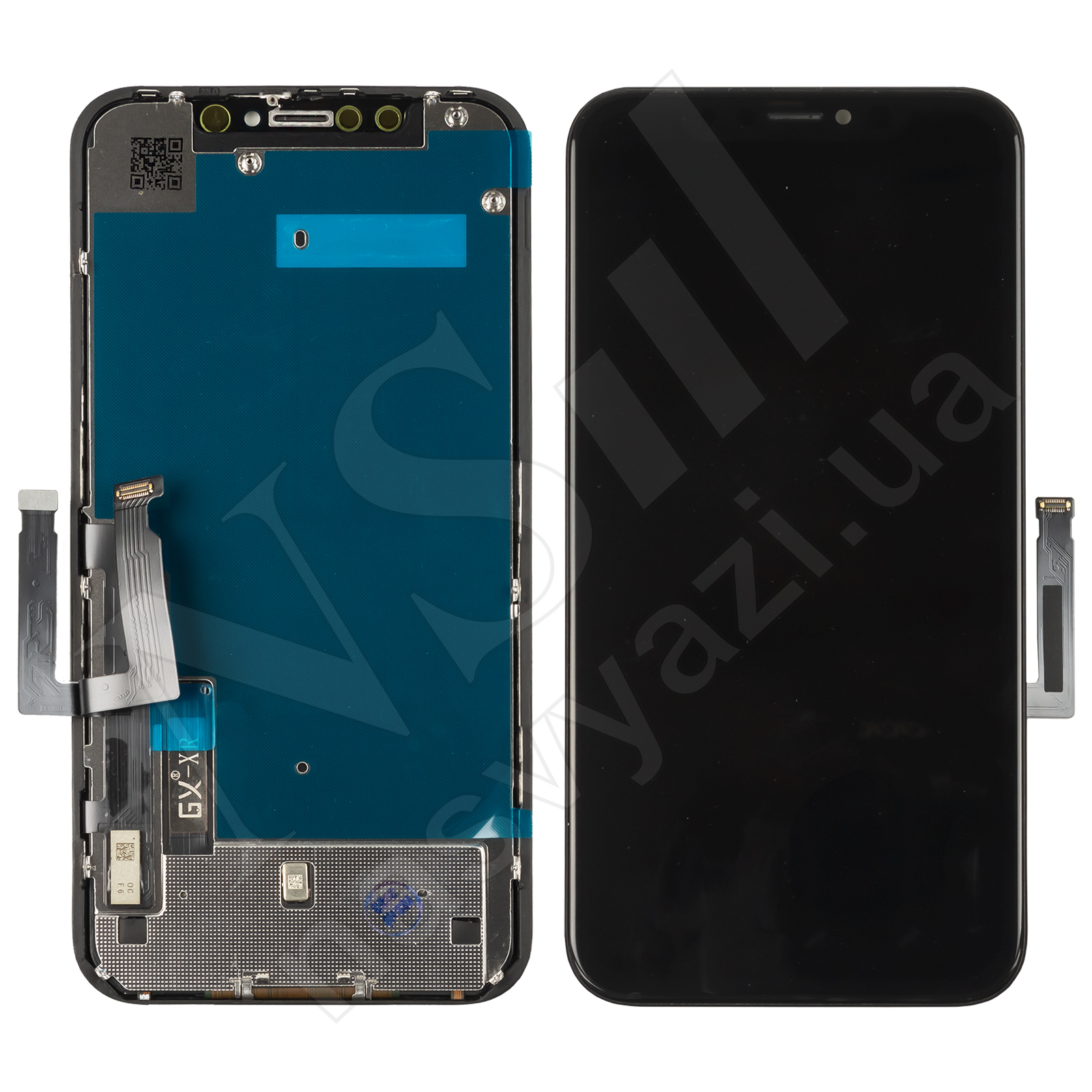 Дисплей APPLE iPhone XR (GX) с черным тачскрином 