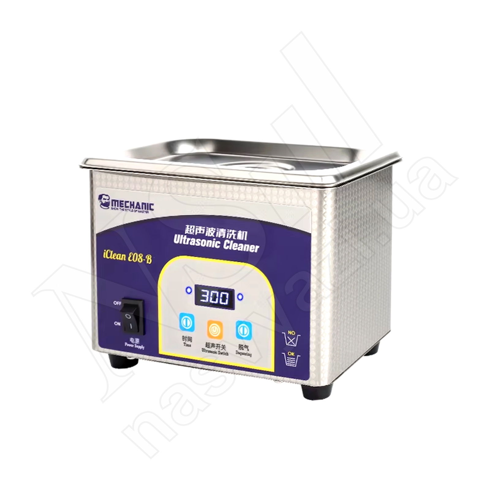 Ультразвуковая ванна MECHANIC iClean-E08B (0,8 л/80W)
