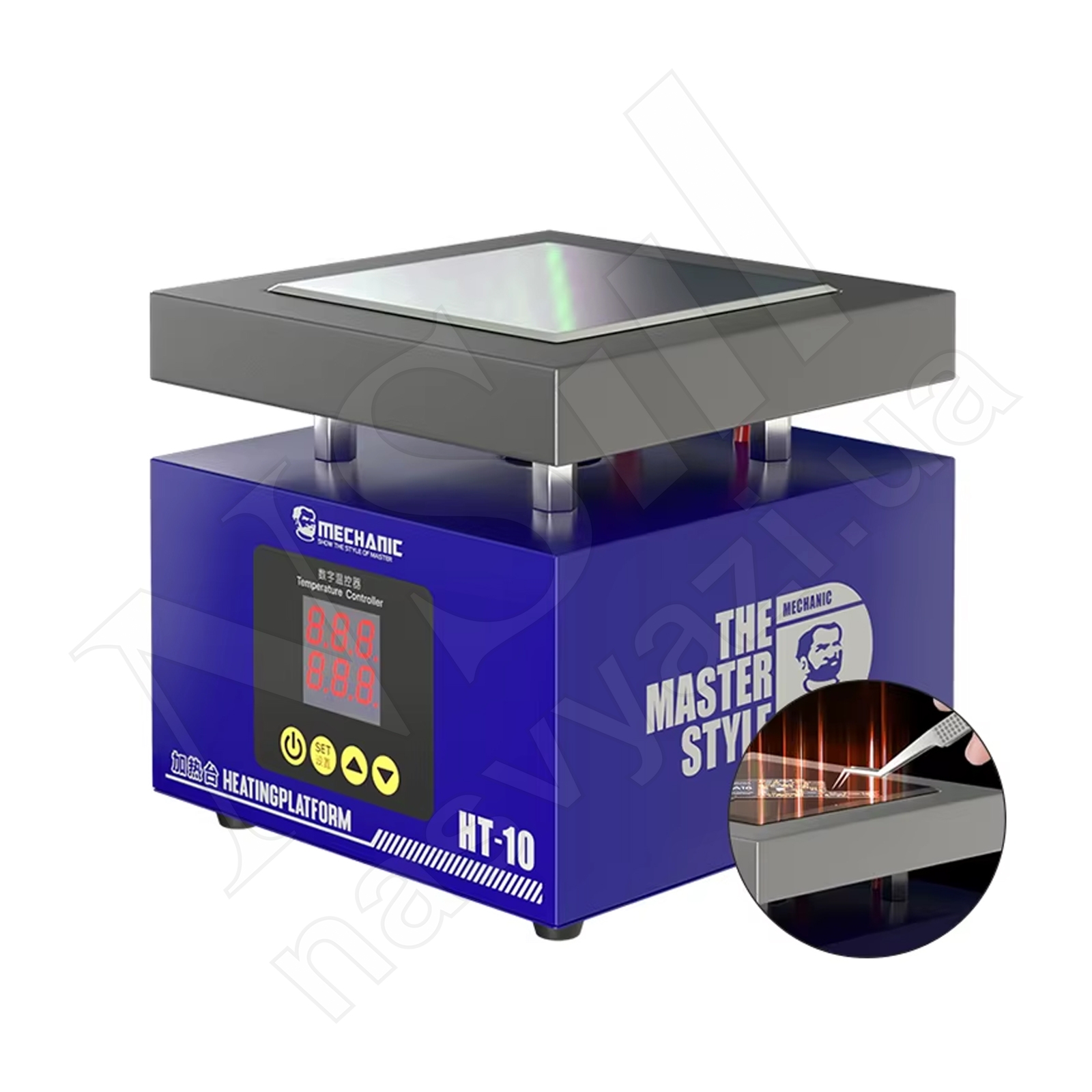 Преднагреватель (нижний подогрев) MECHANIC HT-10 (10 x10 см)