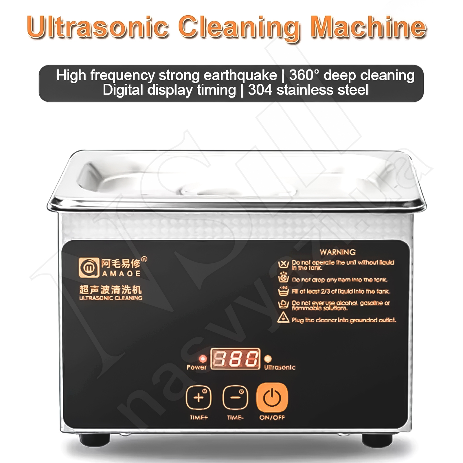 Ультразвуковая ванна AMAOE UC-L08 (0.8 л/35W)