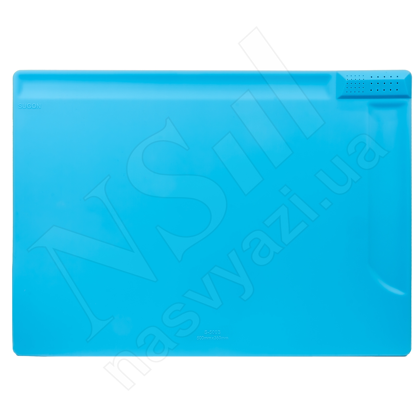 Коврик для пайки SUGON S-500B (50см*36см) термостойкий силиконовый (синий)