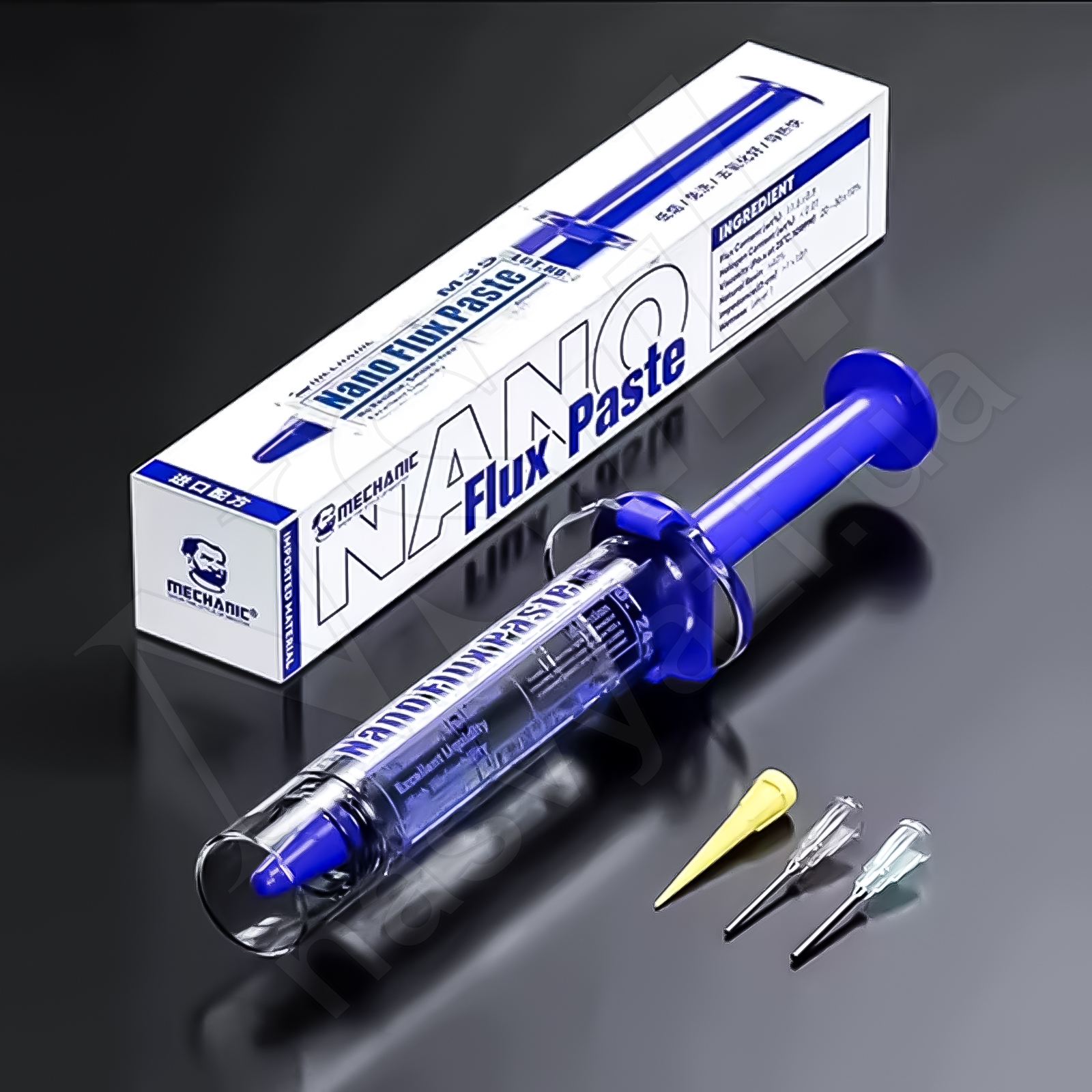 Паста флюс MECHANIC M35 безотмывочная (10 мл)