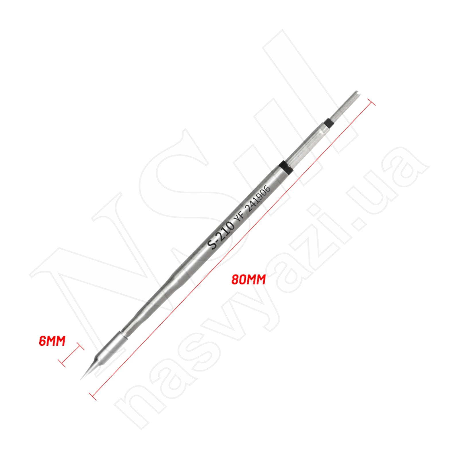 Жало паяльника SUGON C210-I (прямое)