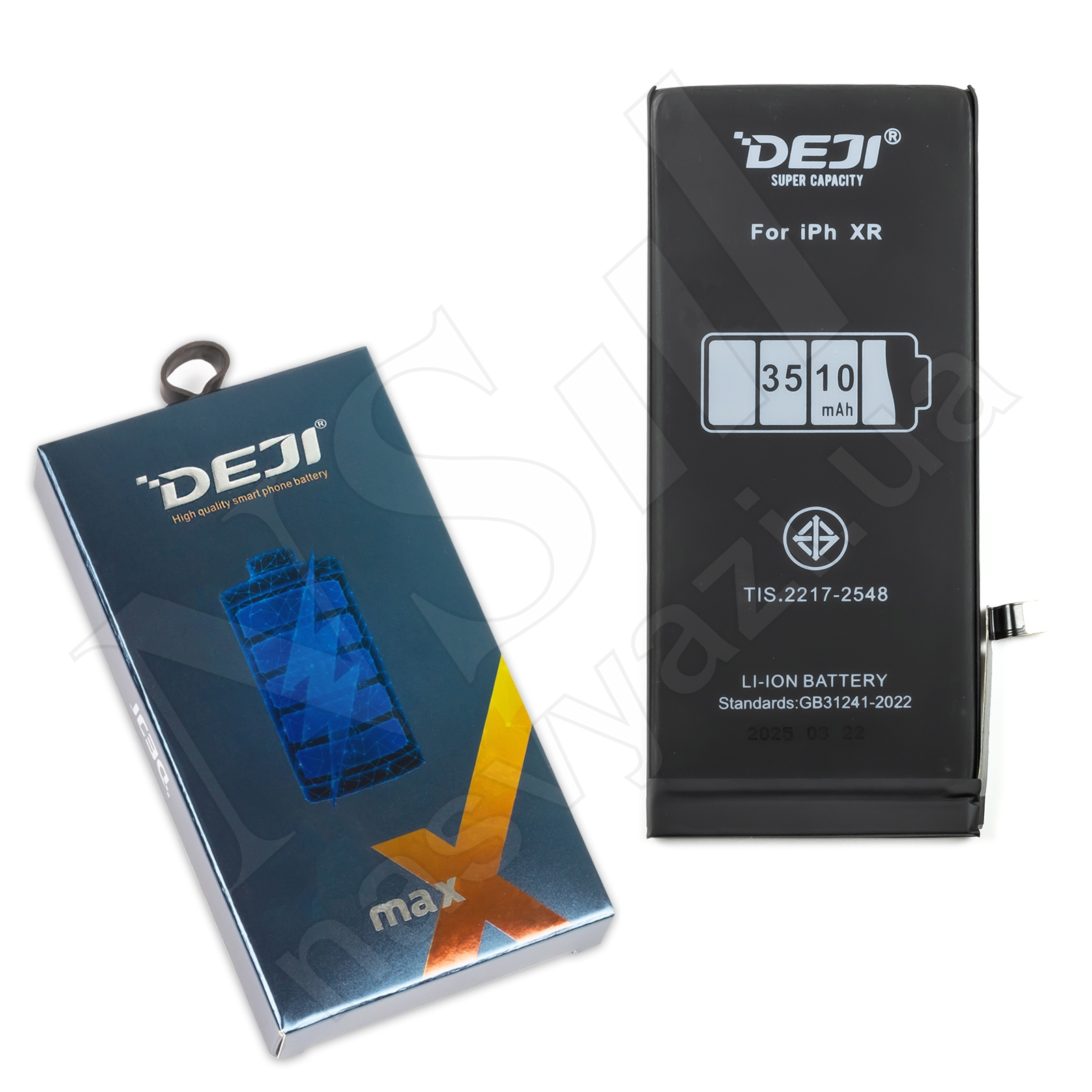 АКБ APPLE iPhone XR DEJI (усиленная 3510 мАч, 3.83 V)