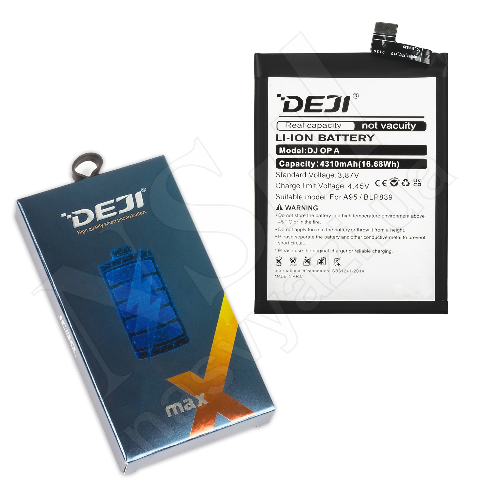 АКБ OPPO BLP839 A94 (5G)/A95 (5G)/Reno 5Z DEJI (4310 mAh)