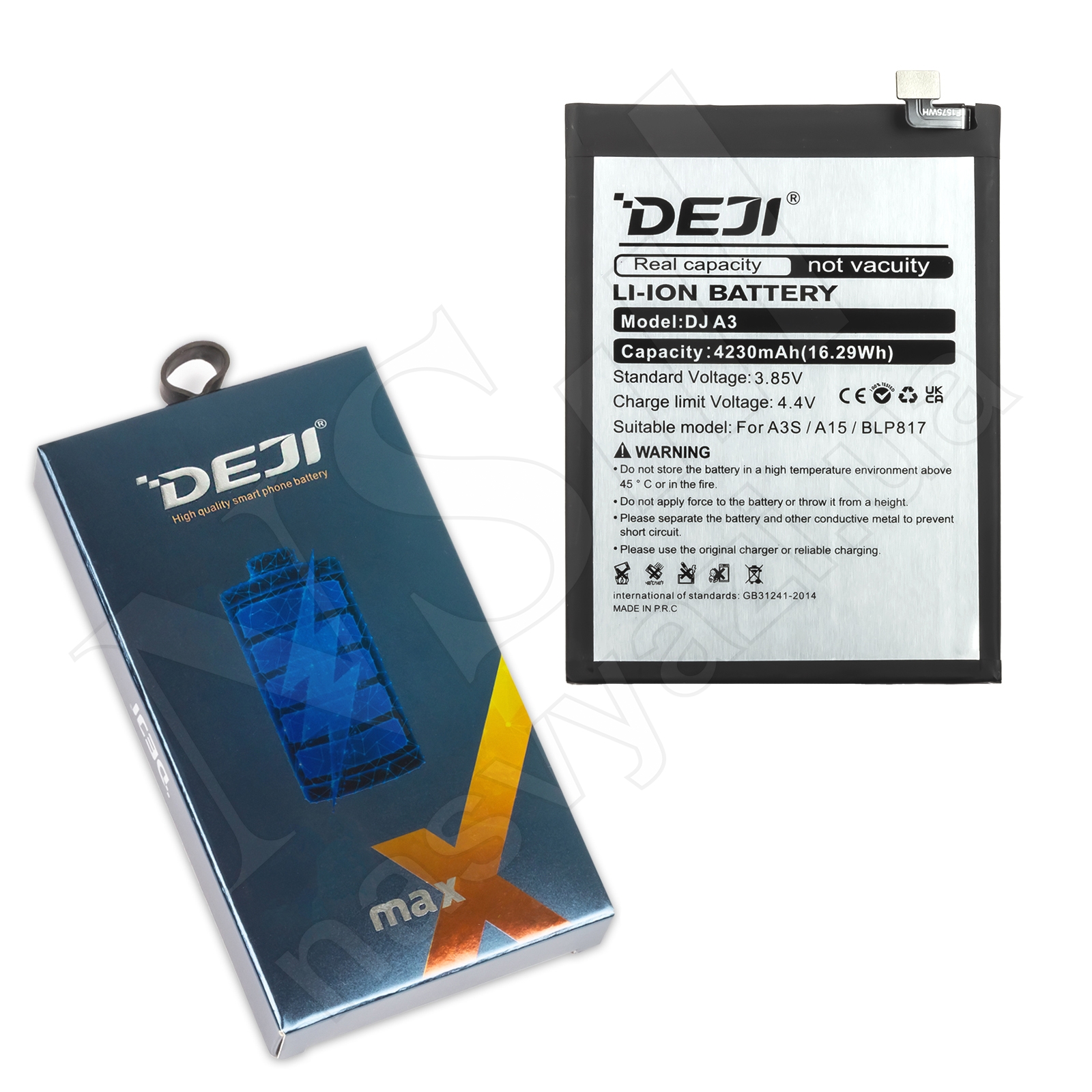 АКБ OPPO BLP817 A15/A15s/A16e/A35 DEJI (4230 mAh)