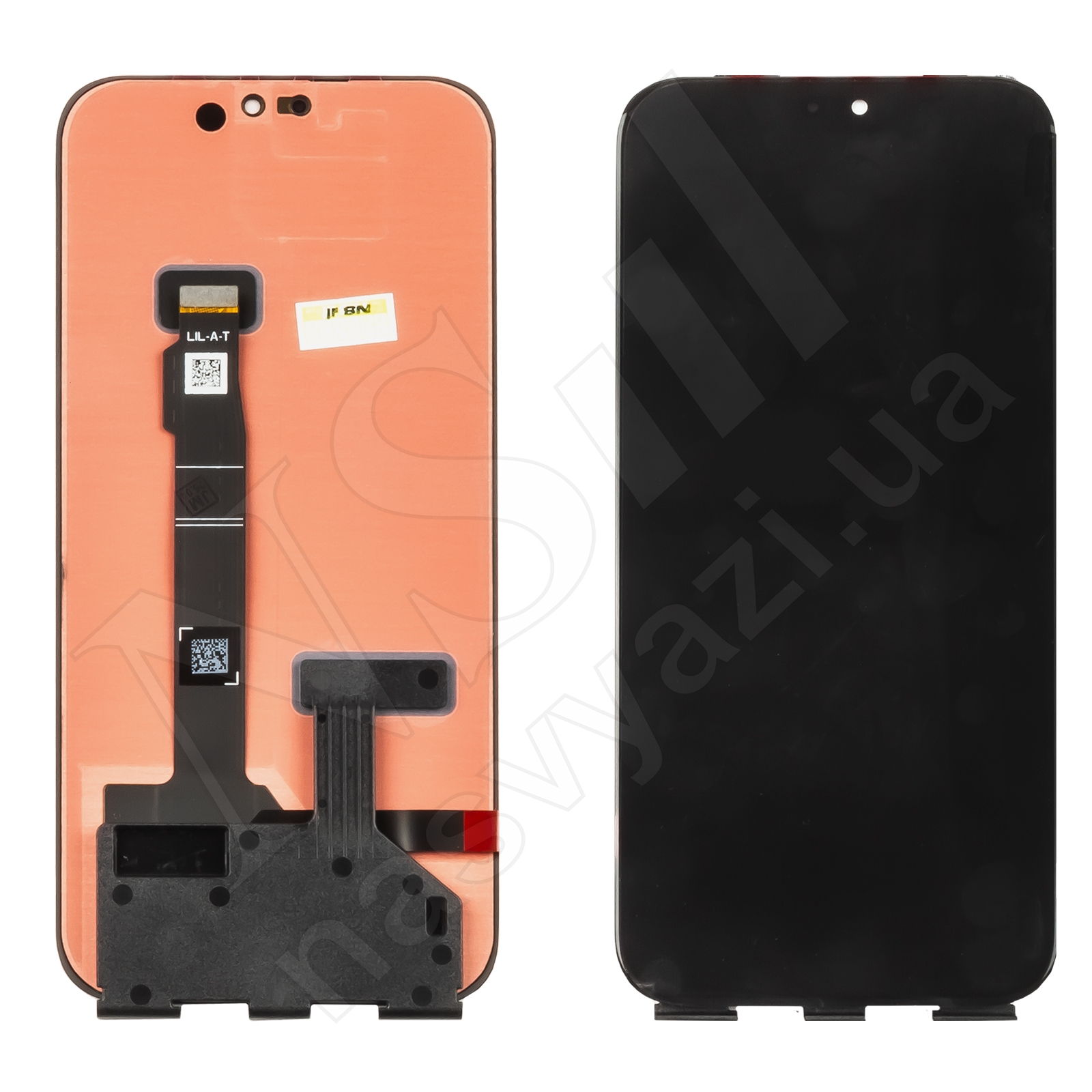 Дисплей HUAWEI Honor 8B/200 Lite (LLY-NX1/ELI-AN00) (OLED) (2024) с черным тачскрином