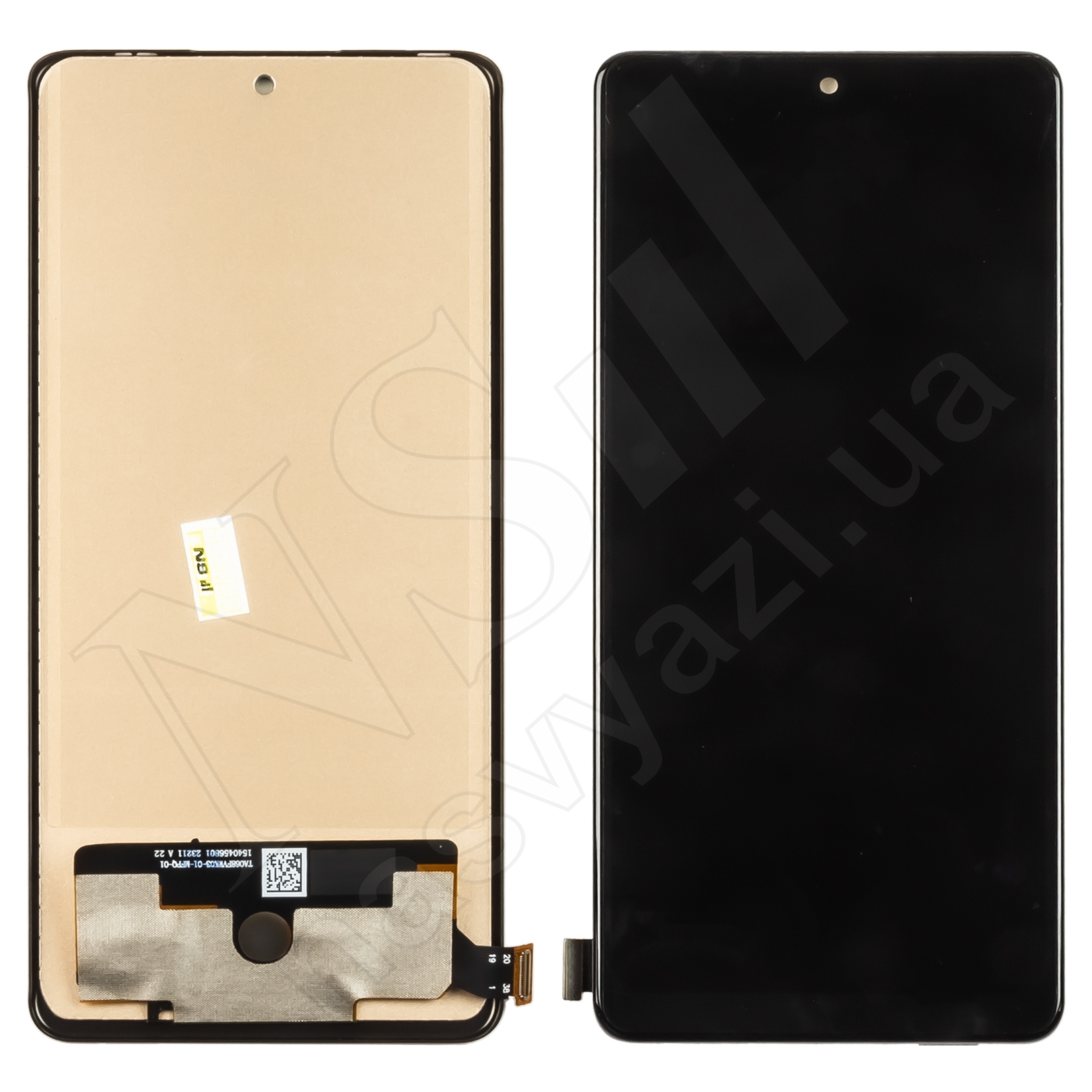 Дисплей INFINIX Note 40S (X6805B) (IPS) (2024) с черным тачскрином