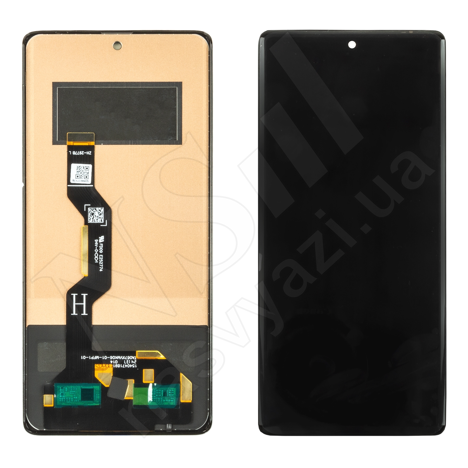 Дисплей MOTOROLA EDGE 50 Fusion (XT2429) (IPS) (2023) с черным тачскрином