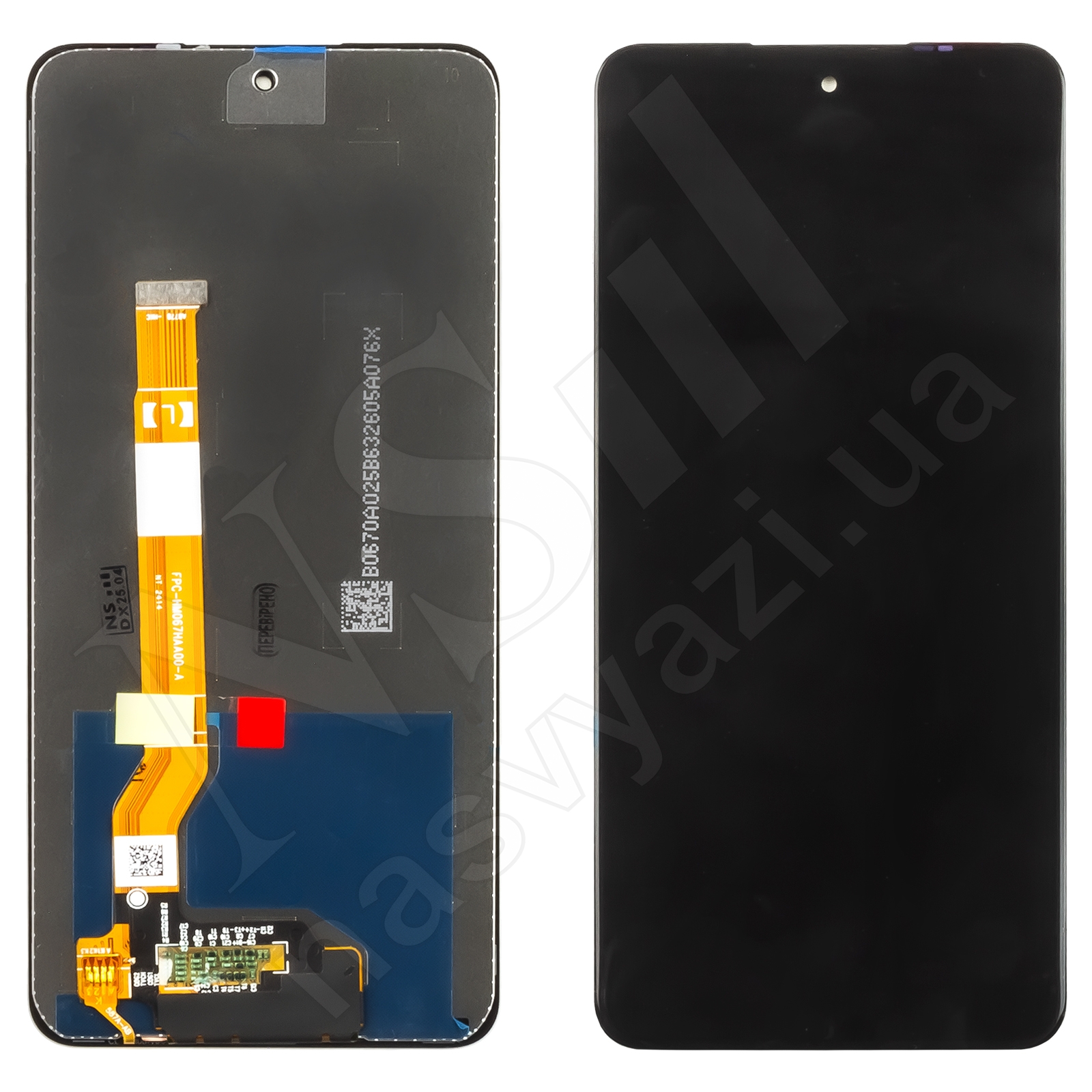 Дисплей OPPO A80 (5G) (2024) c черным тачскрином