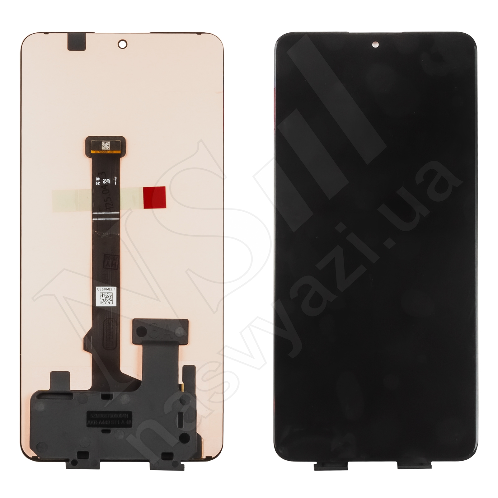 Дисплей XIAOMI Poco F6 (2024) (OLED) с черным тачскрином