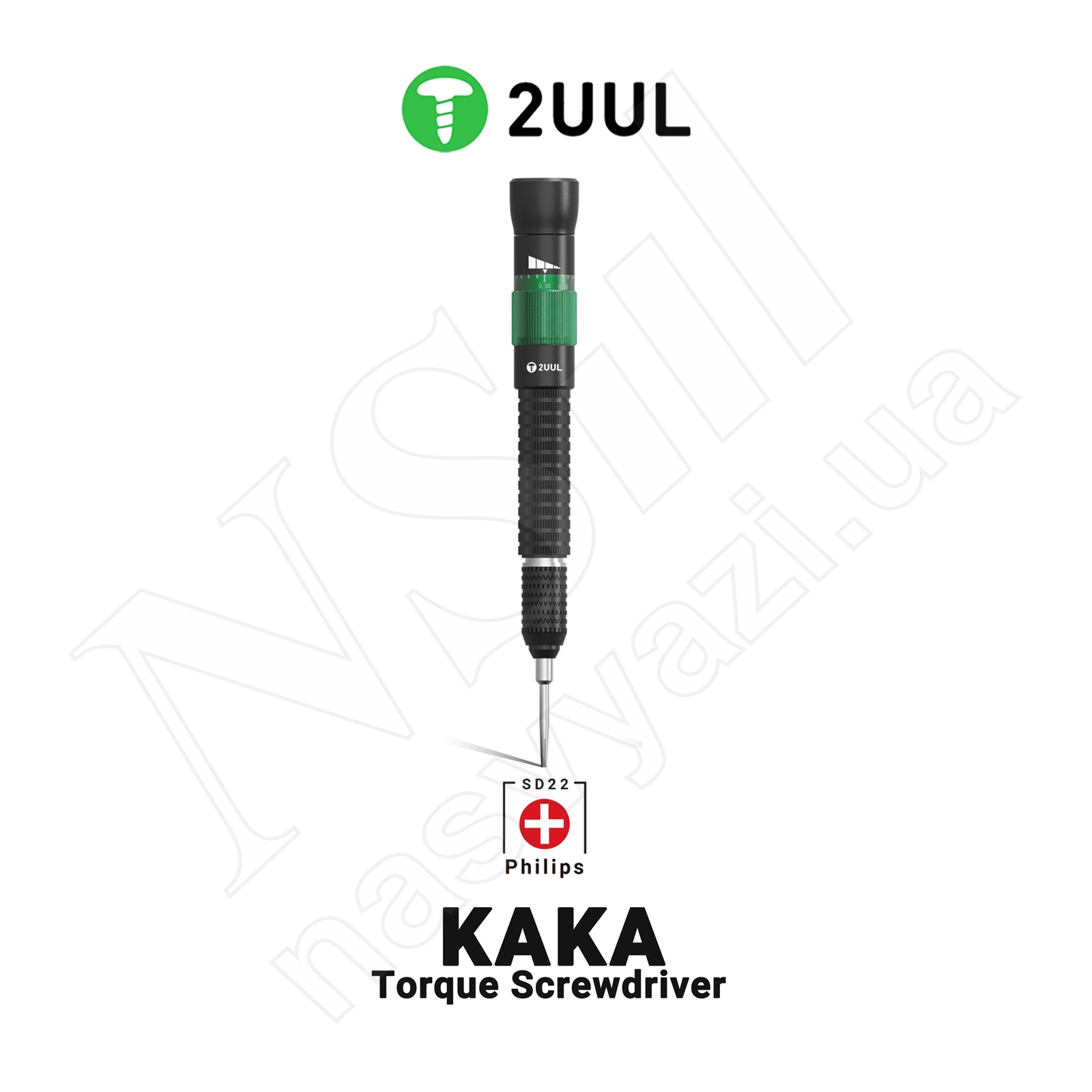 Отвёртка 2UUL SD22 KAKA Torque (крестик 1,2)