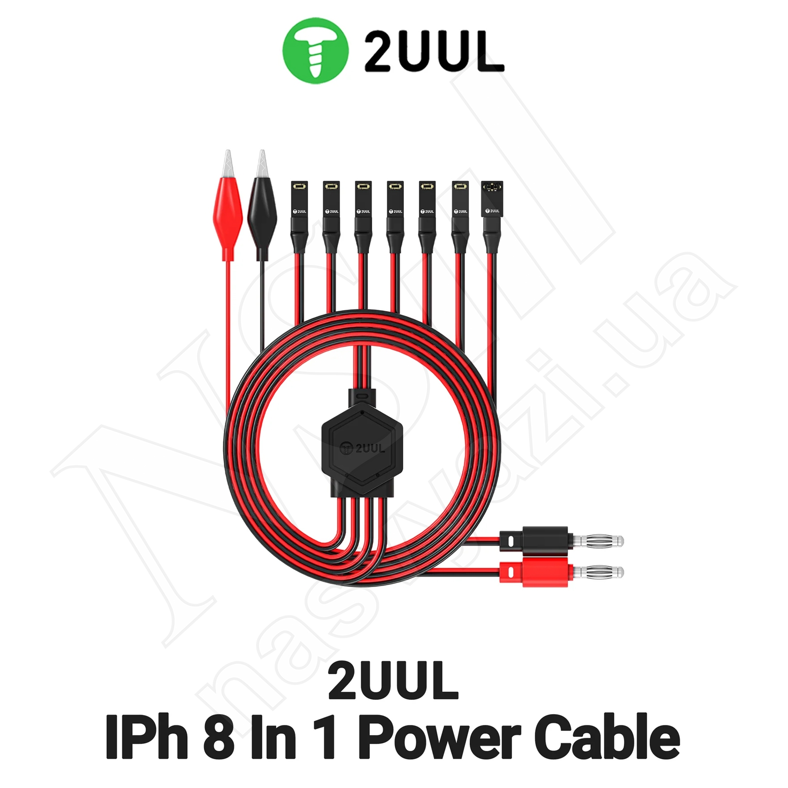 Кабель для блока питания 2UUL PW01 Ultra Soft Power Line (iPhone 6 - 14 Pro Max) тестовые