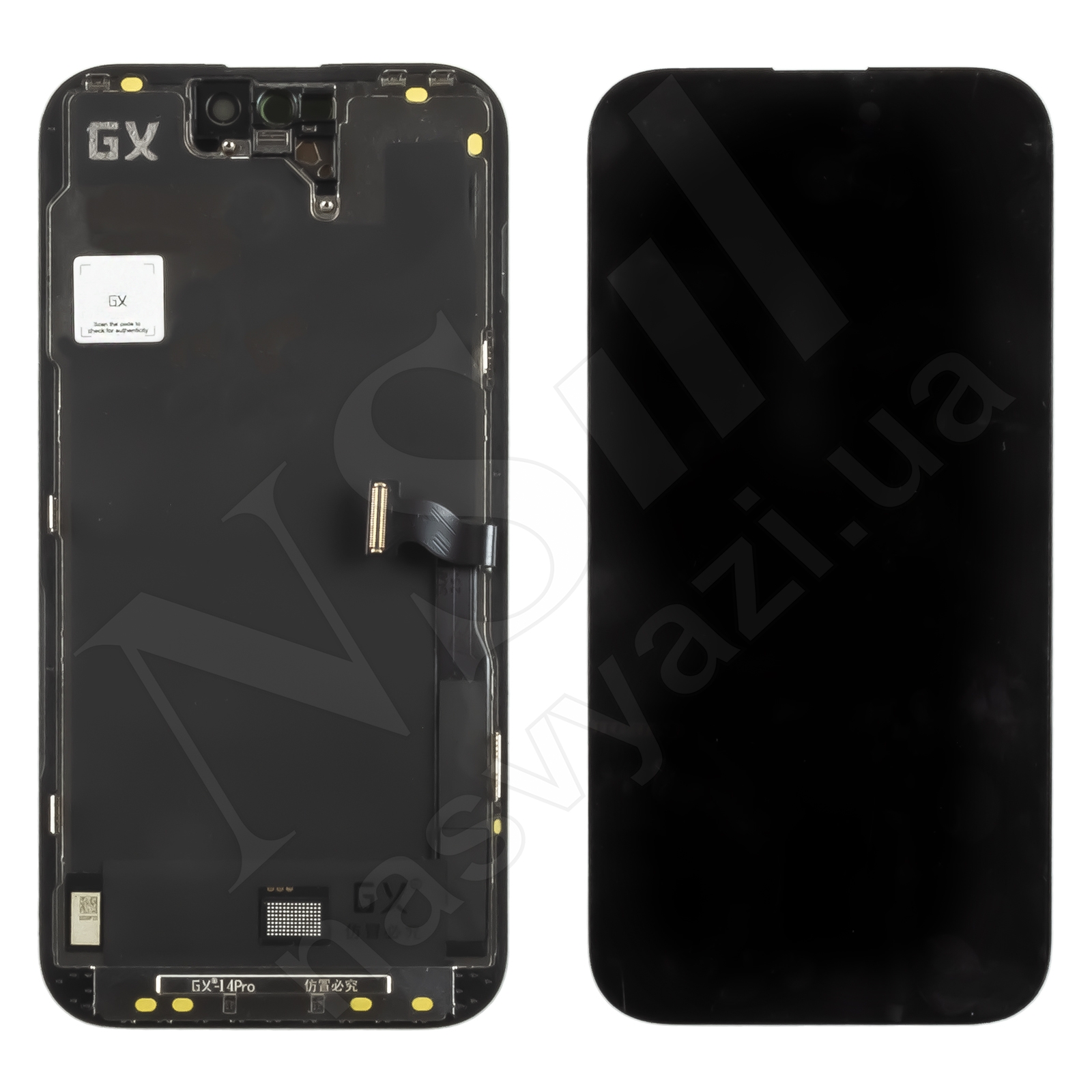 Дисплей APPLE iPhone 14 Pro (AMOLED) (GX) с черным тачскрином 