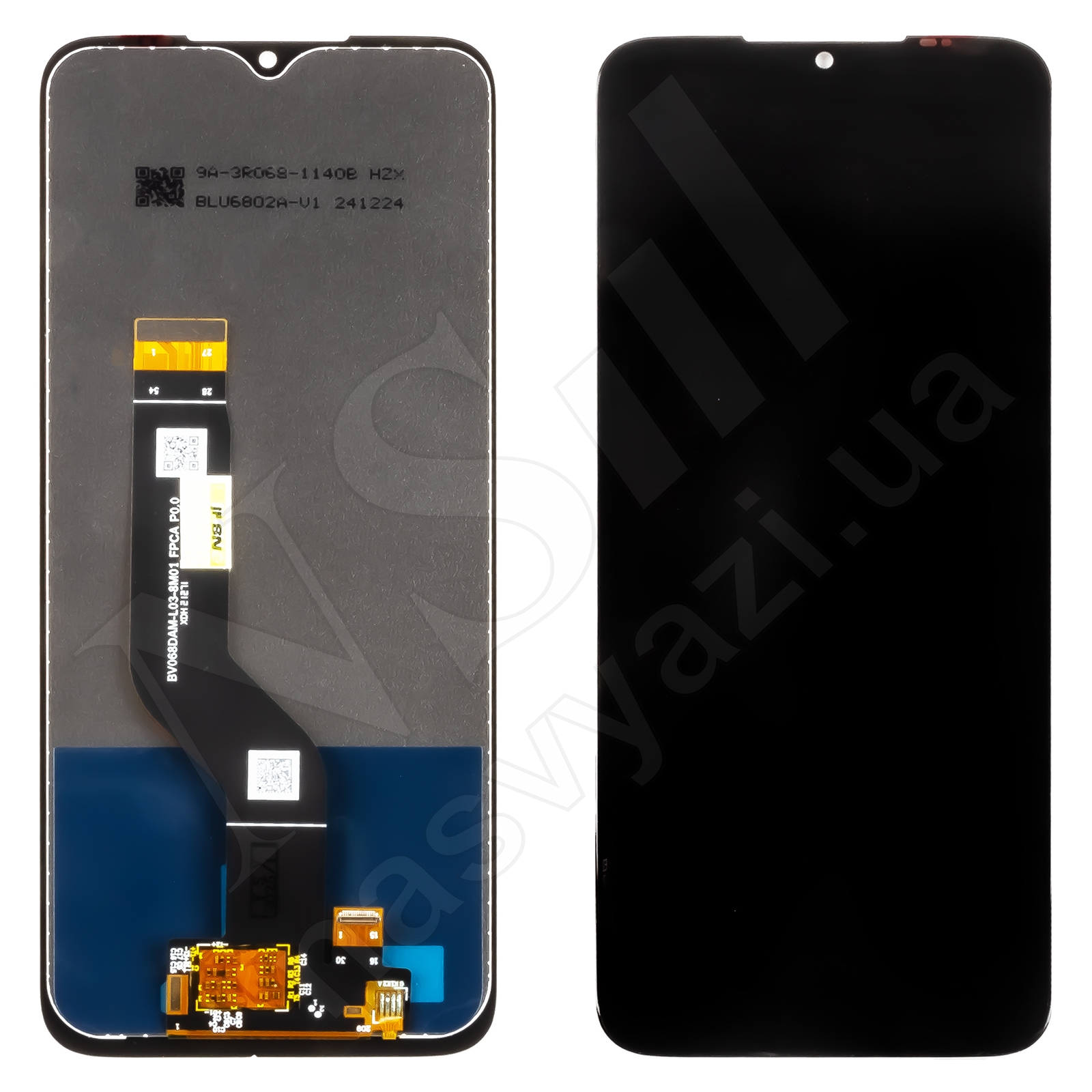 Дисплей NOKIA G50 (TA-1358/TA-1390/TA-1370/TA-1367/TA-1361) (2021) с черным тачскрином 