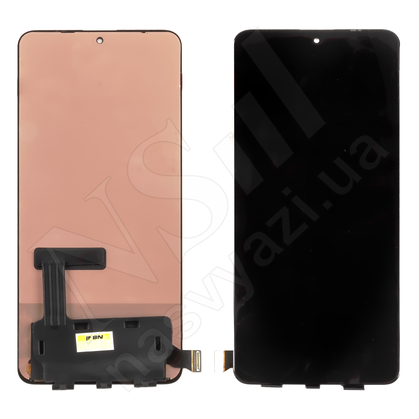 Дисплей XIAOMI Poco F5 Pro (OLED) (2023) с черным тачскрином