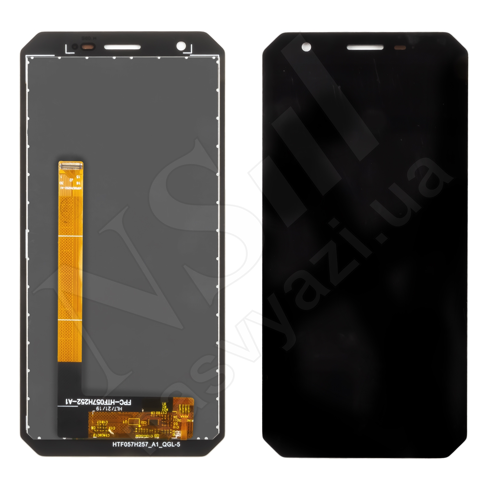 Дисплей OSCAL S60 (2021) c черным тачскрином