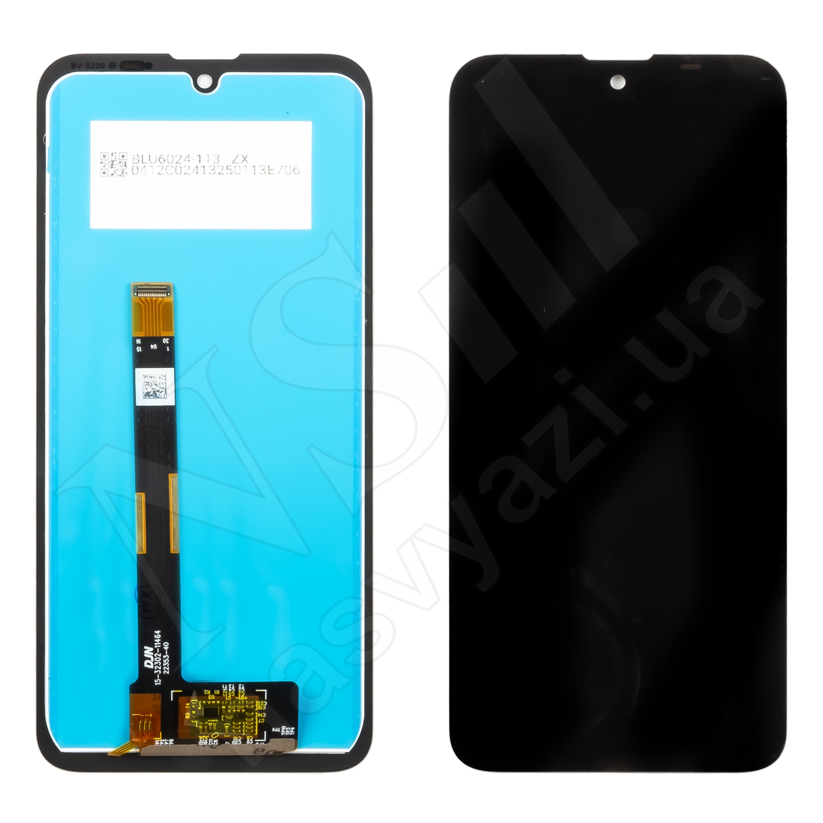 Дисплей OSCAL S70 Pro (2023) c черным тачскрином