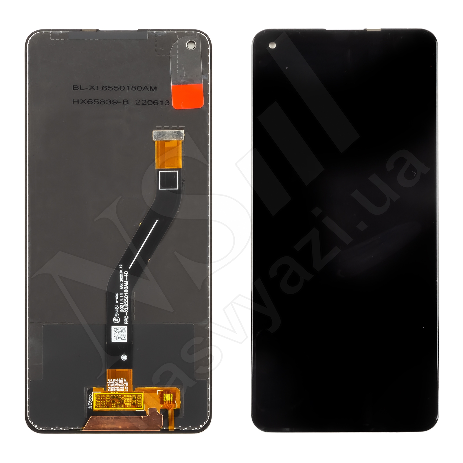 Дисплей OUKITEL C18/ C18 Pro (2021) с черным тачскрином