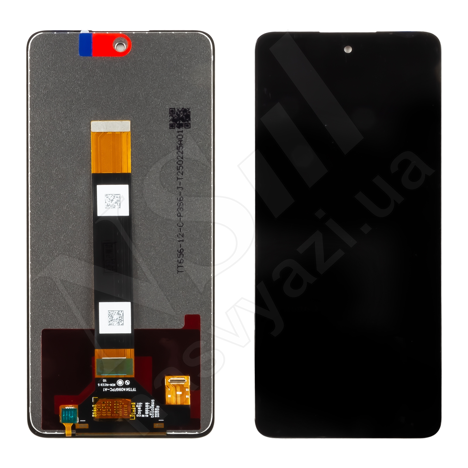 Дисплей TCL 50 (T613K-2BLCA112) (5G) (2024) c черным тачскрином