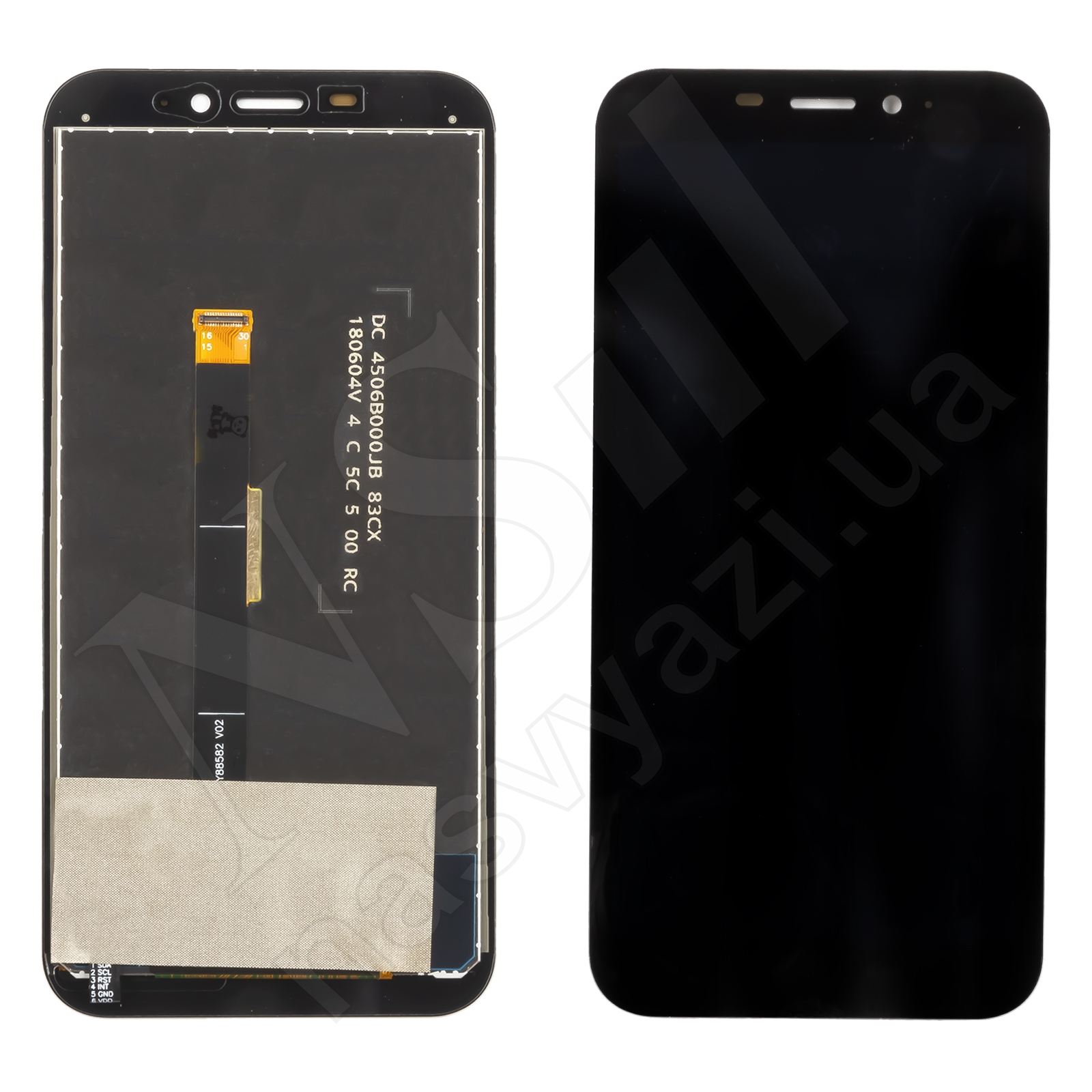 Дисплей ULEFONE Armor X8 (2020) с черным тачскрином