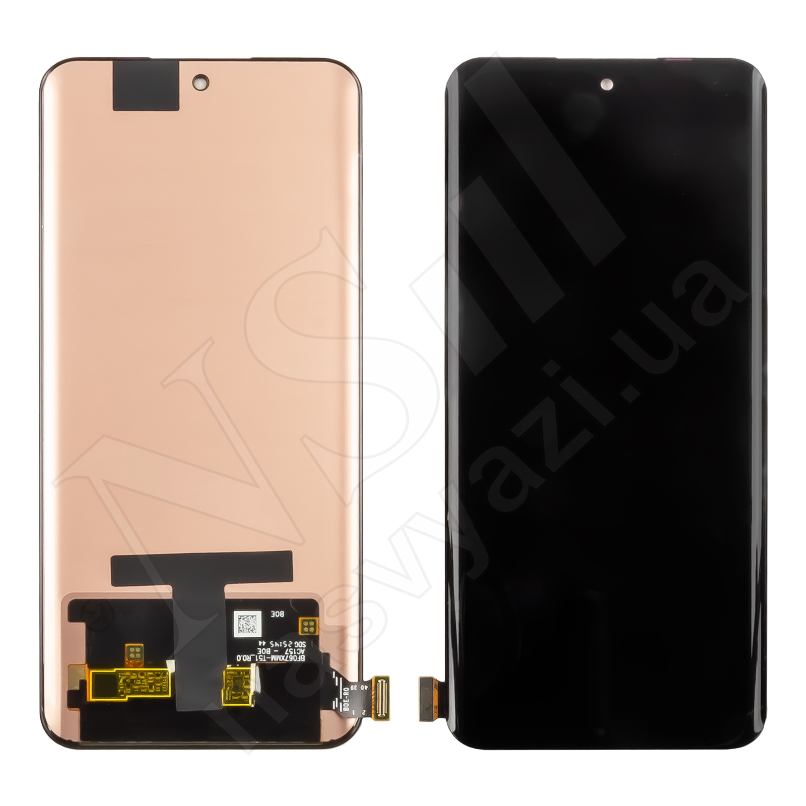 Дисплей OPPO Realme 13 Pro Plus (5G) (OLED) (2024) c черным тачскрином