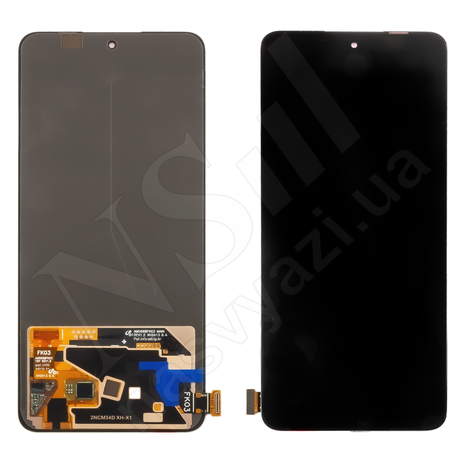 Дисплей OPPO Realme 14 (5G)/Realme 12 Plus (5G) (OLED) (2025) c черным тачскрином