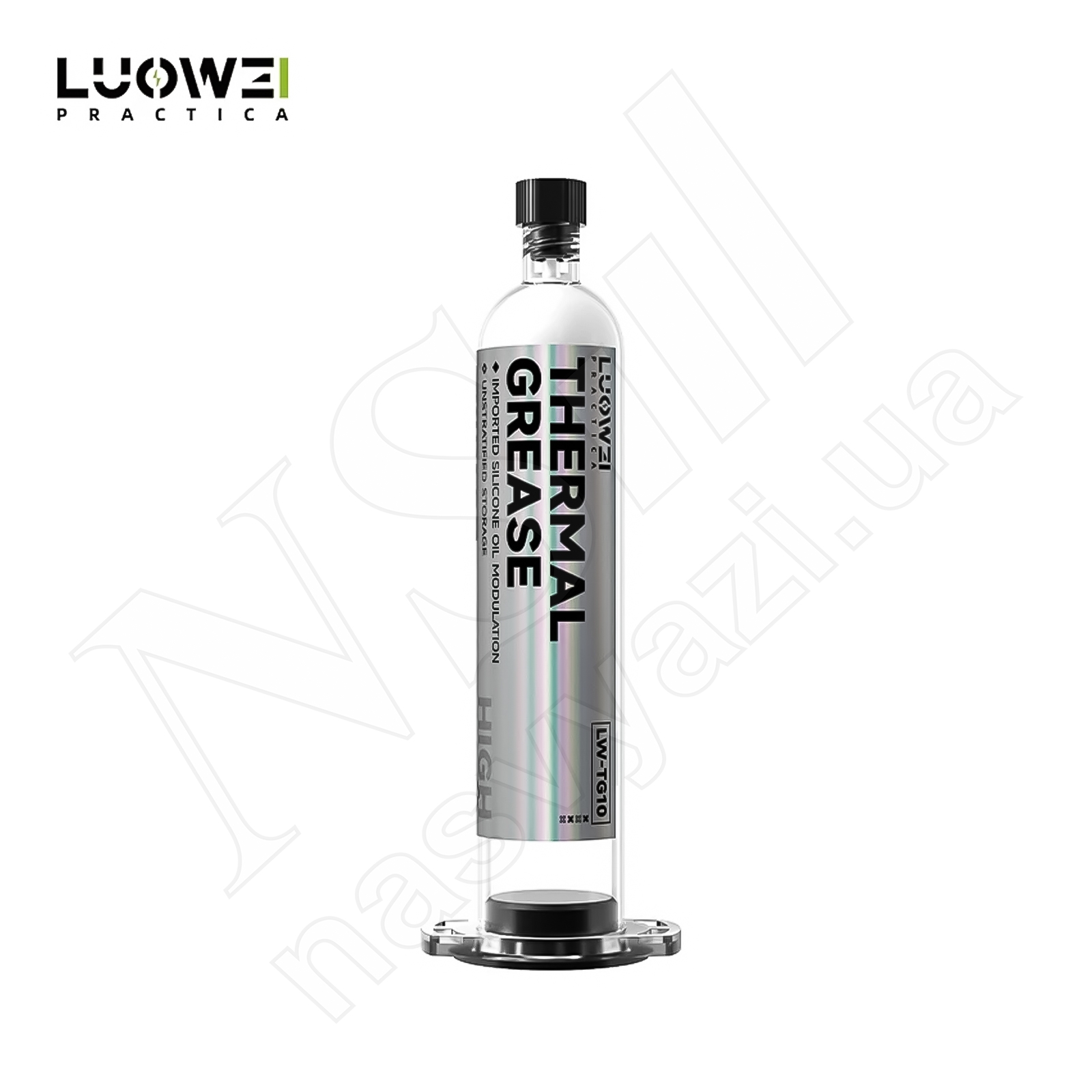 Термопаста LUOWEI LW-TG10 Ultra Thermal Grease 10W/мк (белая) (122г)