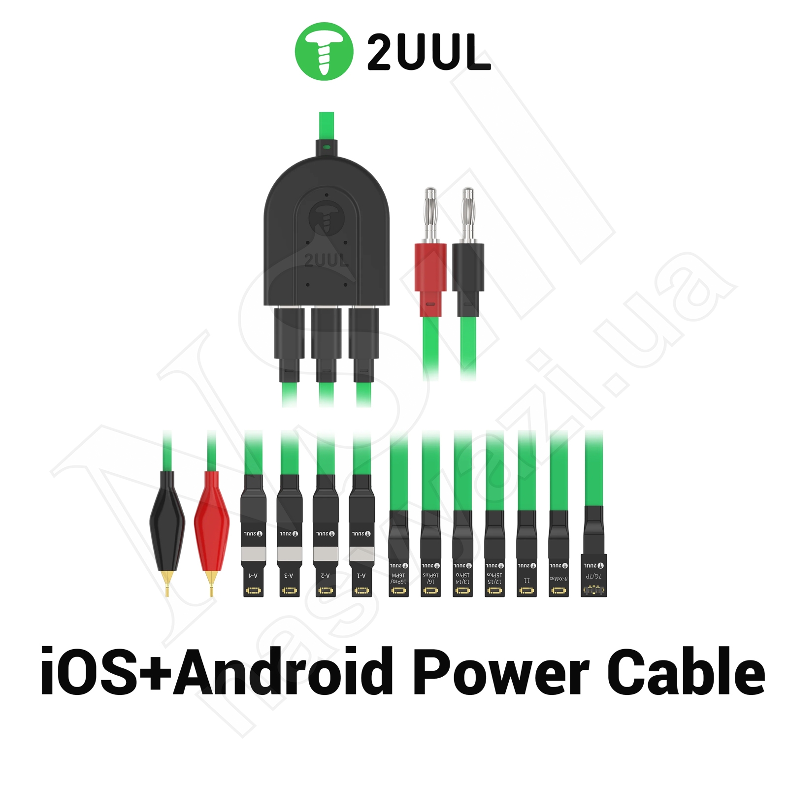 Кабель для блока питания 2UUL PW02 (iPhone/Android) тестовые