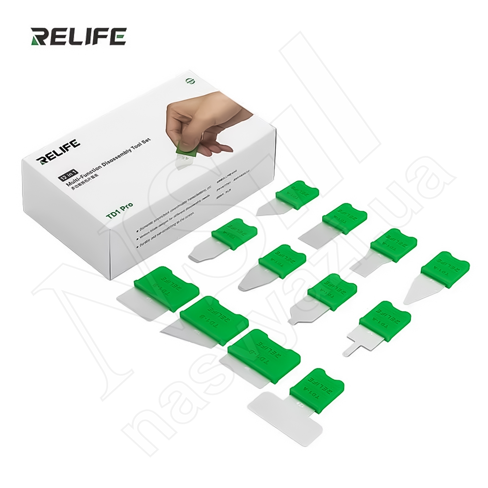 Набор съёмников RELIFE TD1 Pro (12 шт)