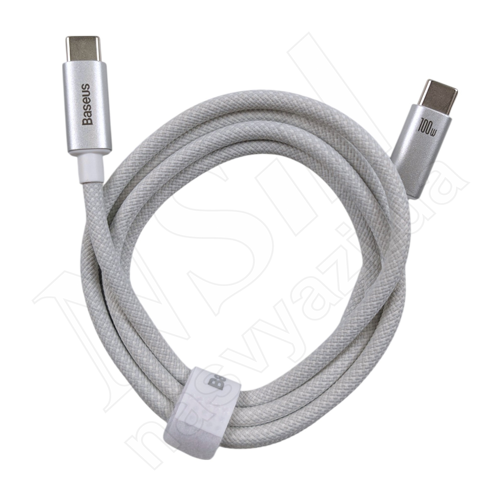Кабель Type-C-Type-C Baseus CAJY020002 100W 1м серый