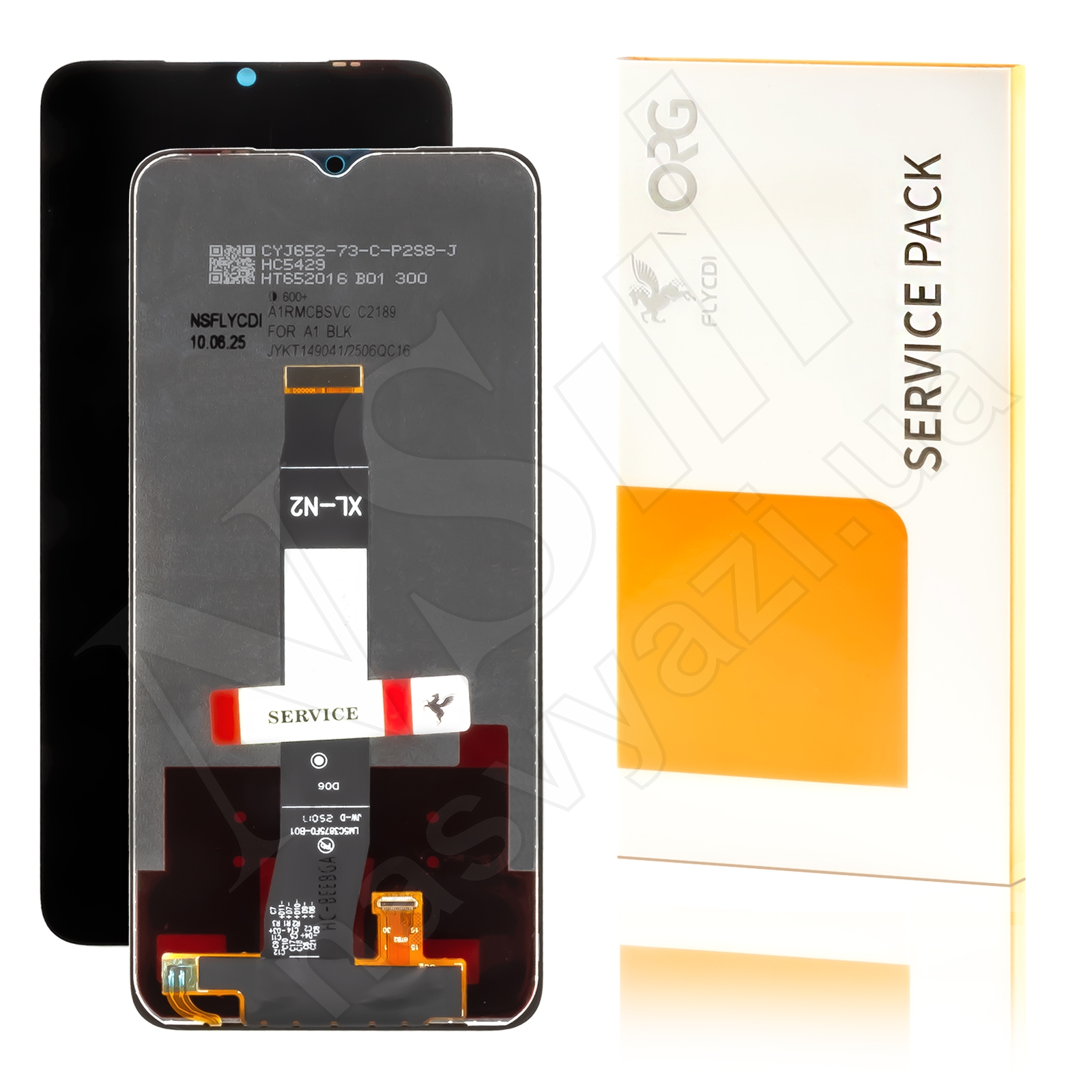 Дисплей XIAOMI Redmi A1/Redmi A1 Plus/Redmi A2/Redmi A2 Plus (2022) (HD+) FLYCDI с черным тачскрином