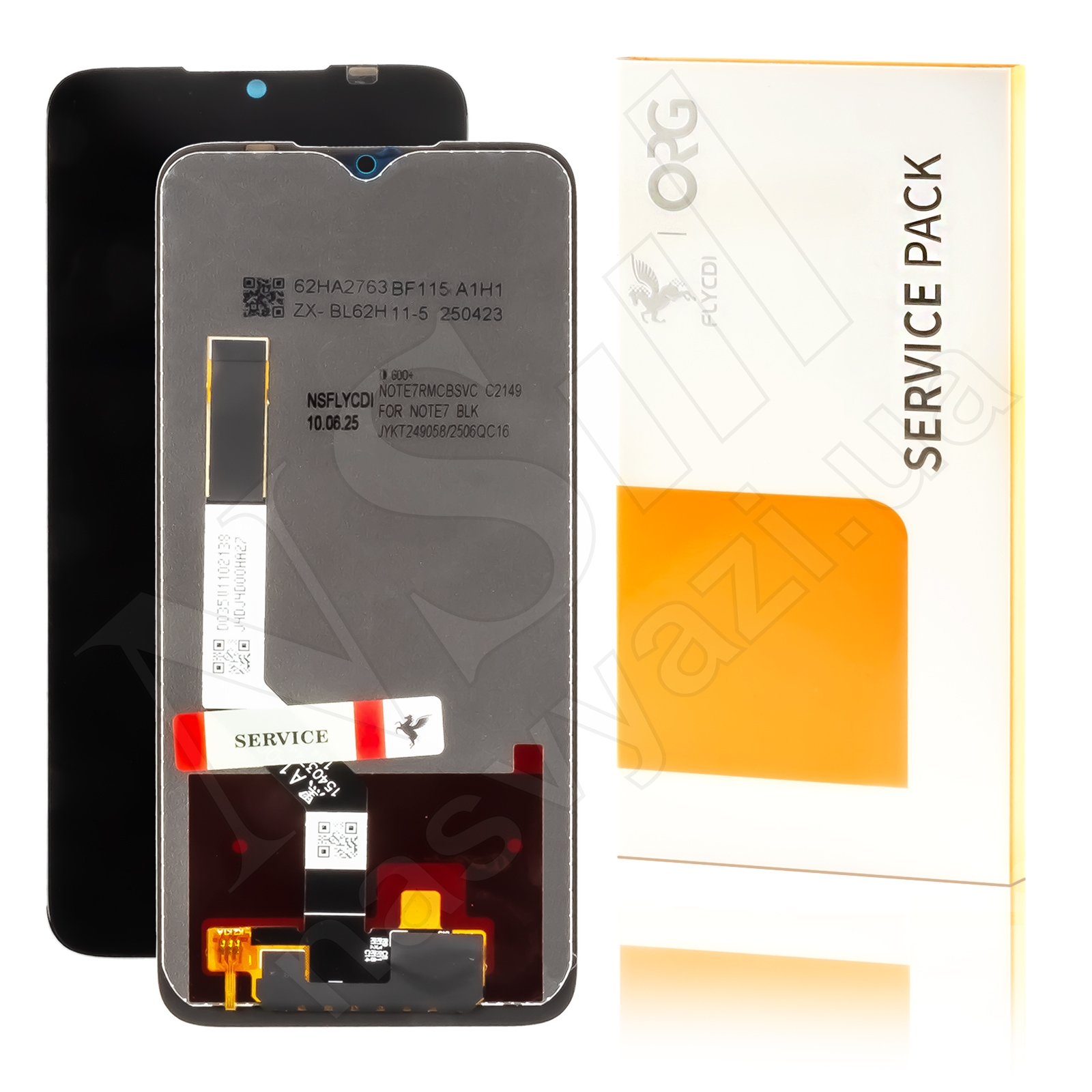 Дисплей XIAOMI Redmi Note 7/Note 7 Pro (2019) (HD+) FLYCDI с черным тачскрином