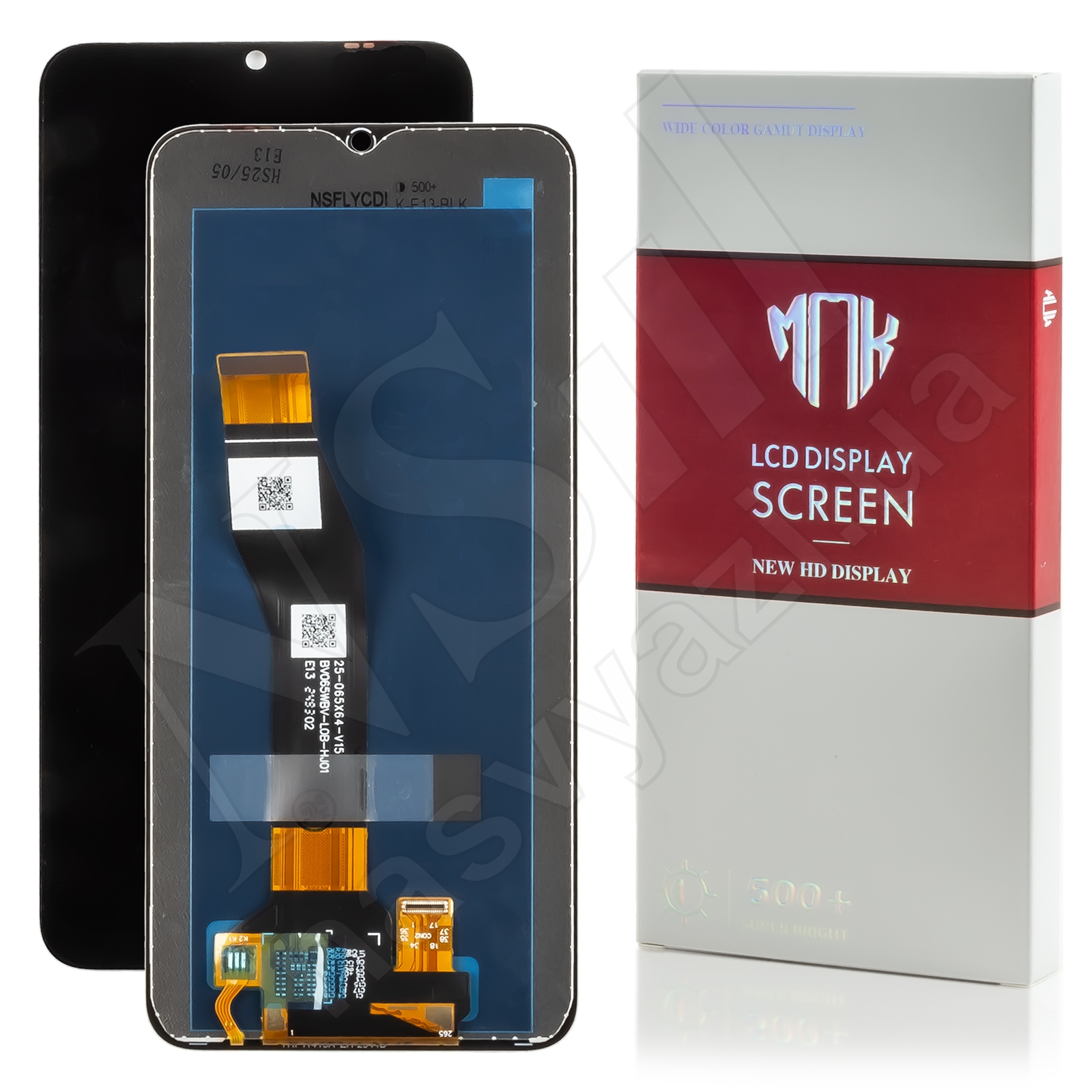 Дисплей MOTOROLA E13 (XT2345) (2023) (HD) FLYCDI с черным тачскрином