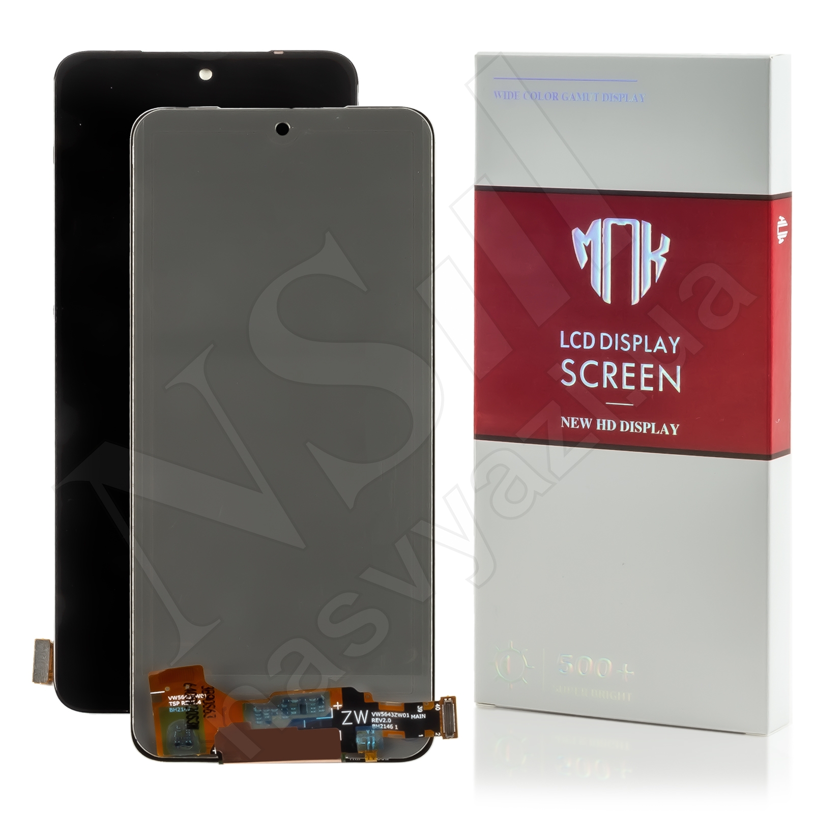 Дисплей XIAOMI Redmi Note 11/Note 11S/Note 12S/Poco M4 Pro (4G) (2022) (IPS) (HD) FLYCDI с черным тачскрином