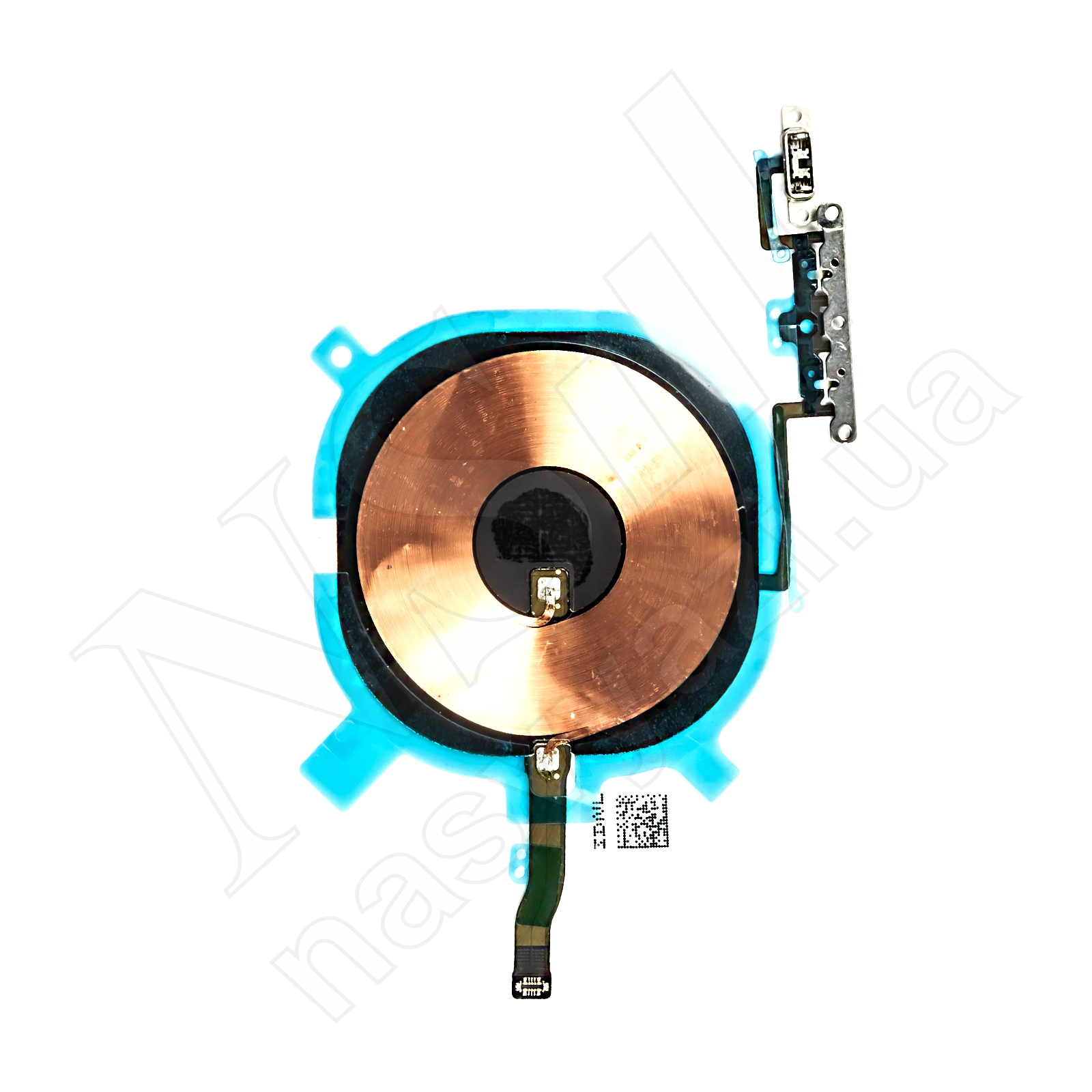 Шлейф APPLE iPhone 11 Pro на кнопку включения с беспроводной зарядкой