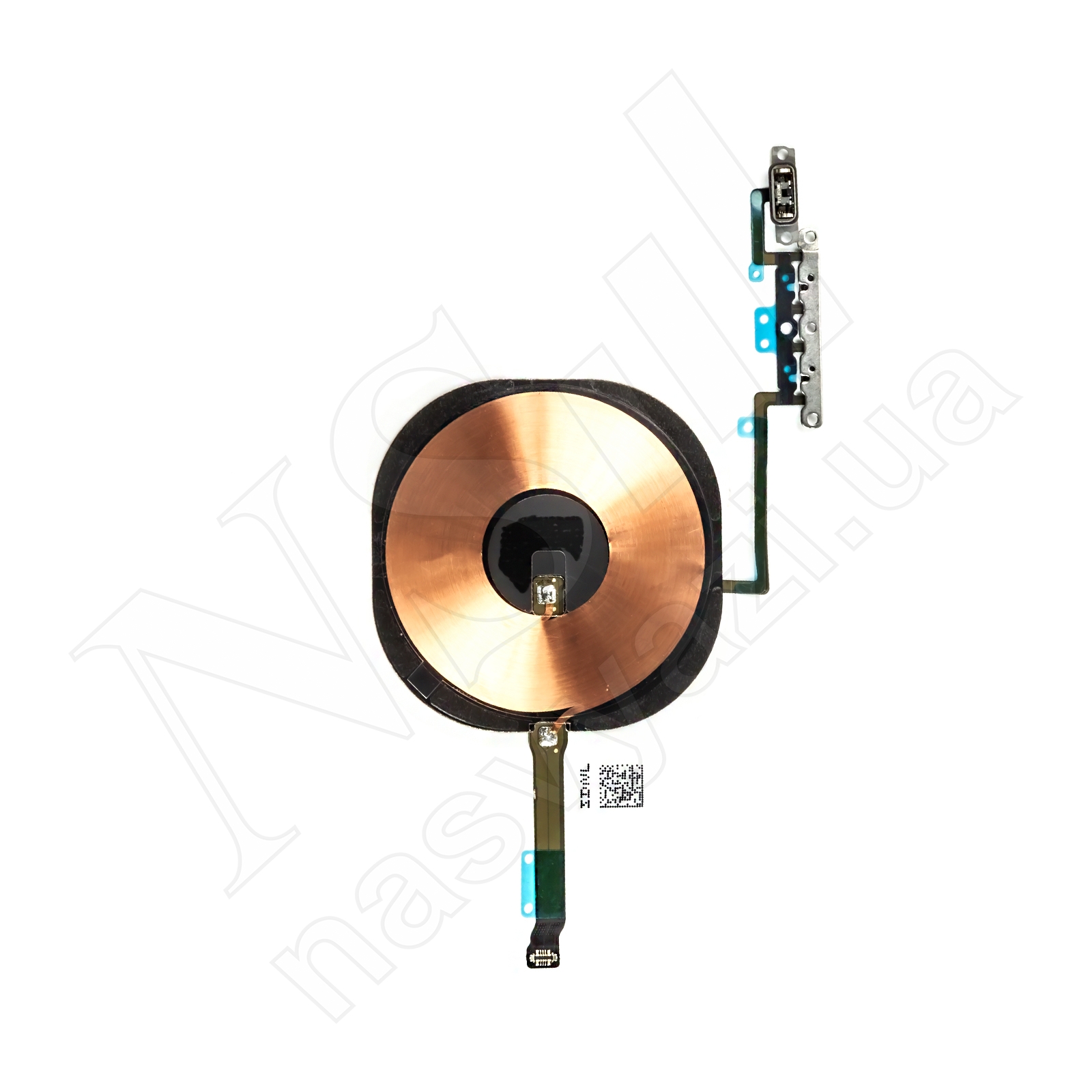 Шлейф APPLE iPhone 11 Pro Max на кнопку включения с беспроводной зарядкой