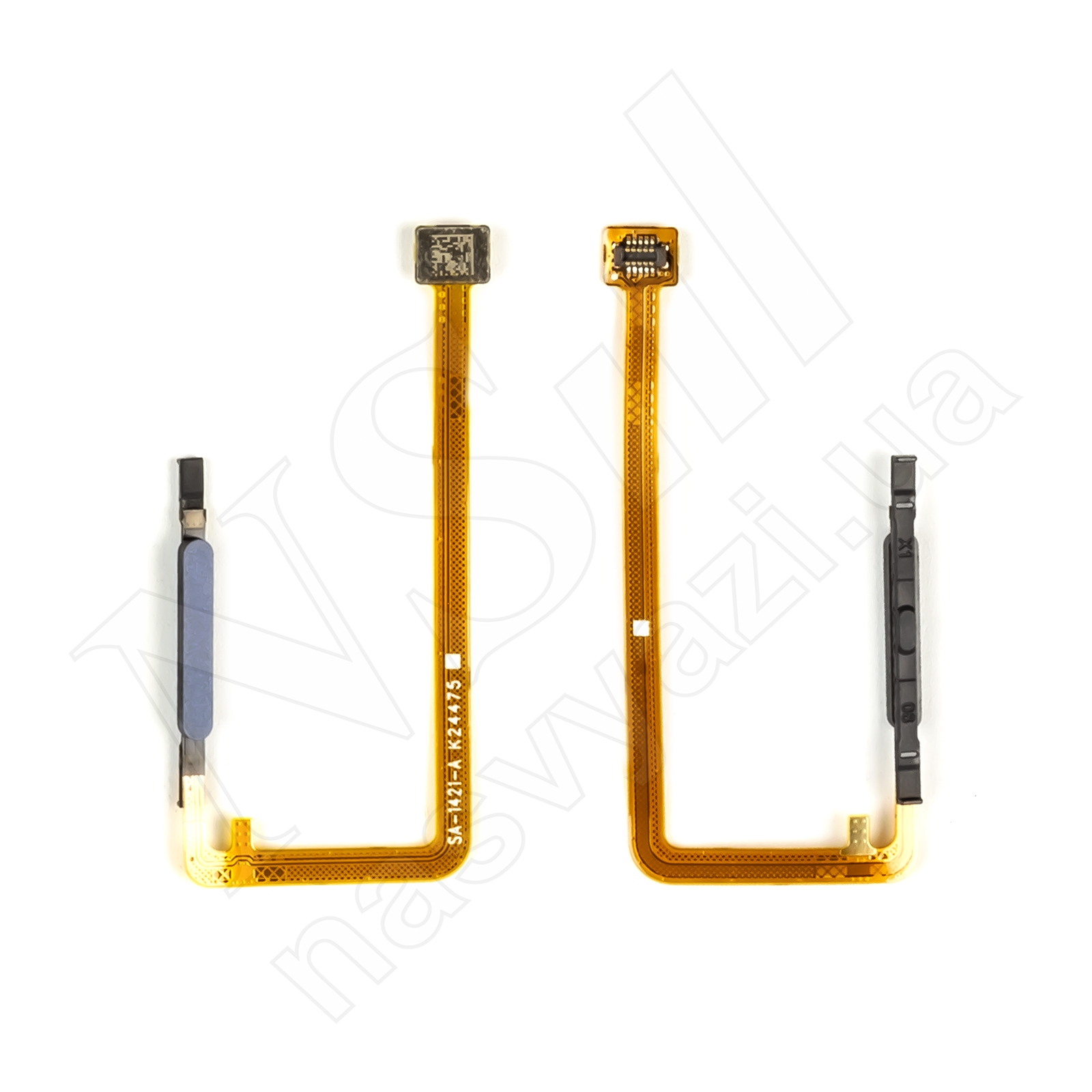 Шлейф SAMSUNG A065 Galaxy A06 (2024) на кнопку включения и отпечаток пальца, синий