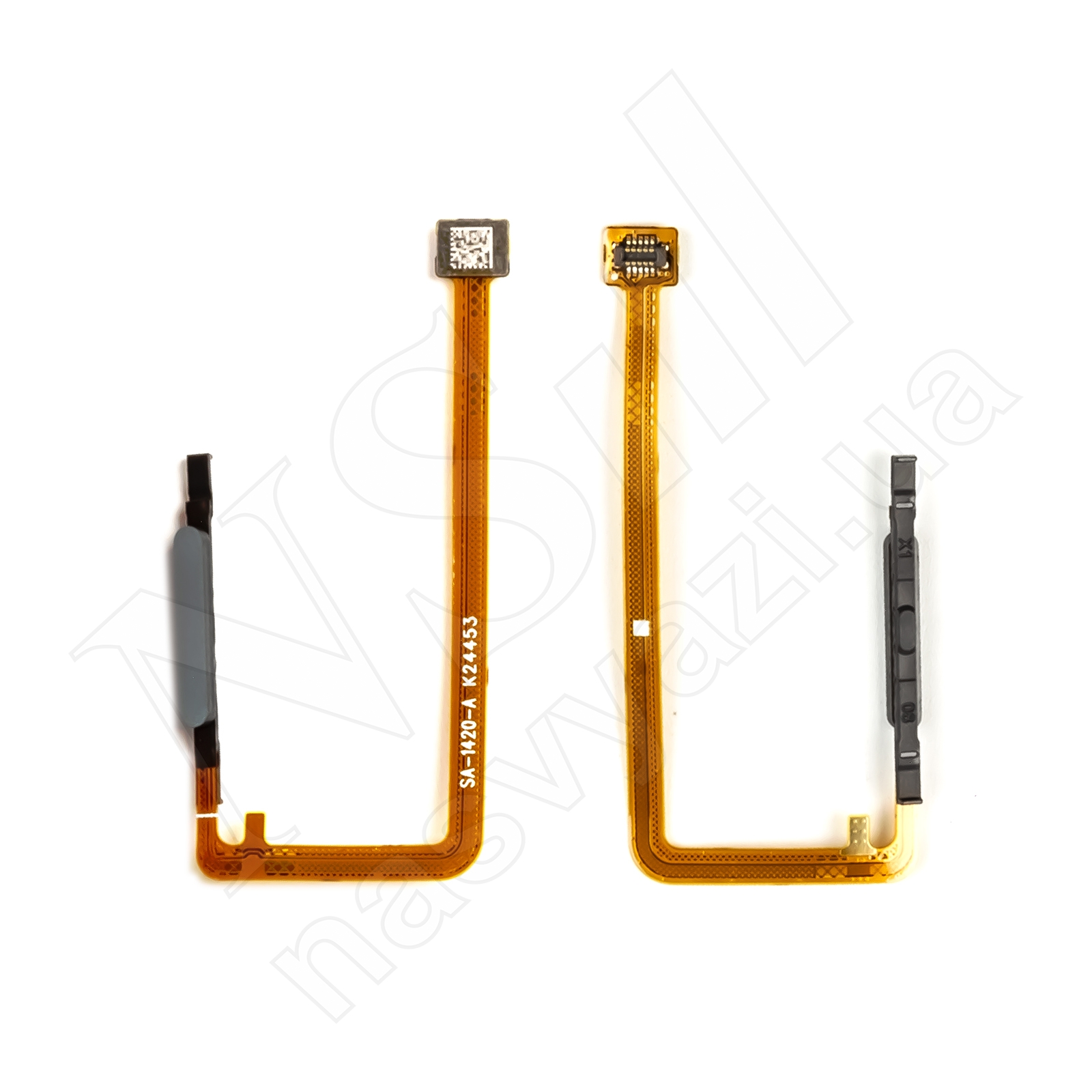 Шлейф SAMSUNG A065 Galaxy A06 (2024) на кнопку включения и отпечаток пальца, черный