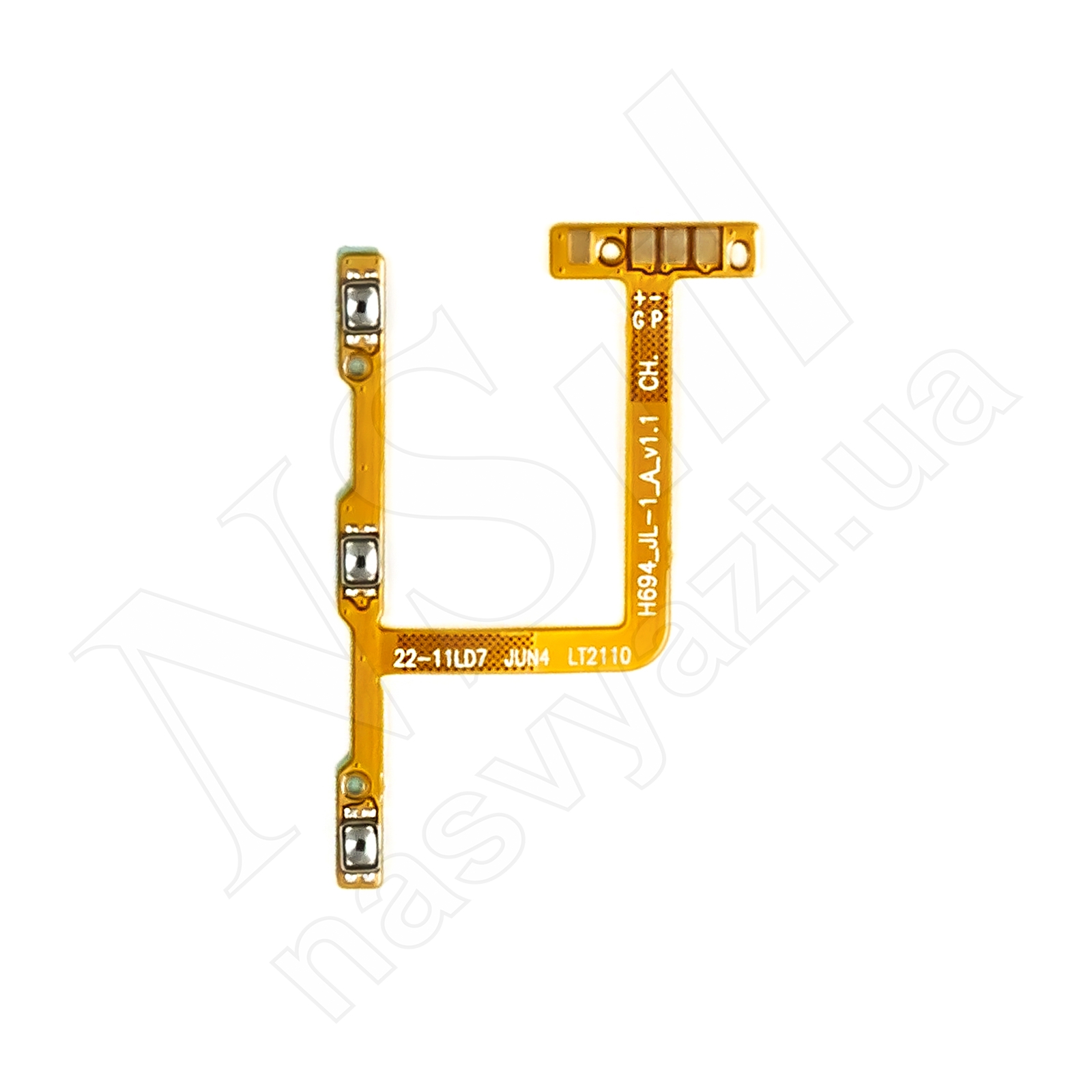 Шлейф TECNO Pova (LD7) (2020) на кнопки включения и громкости