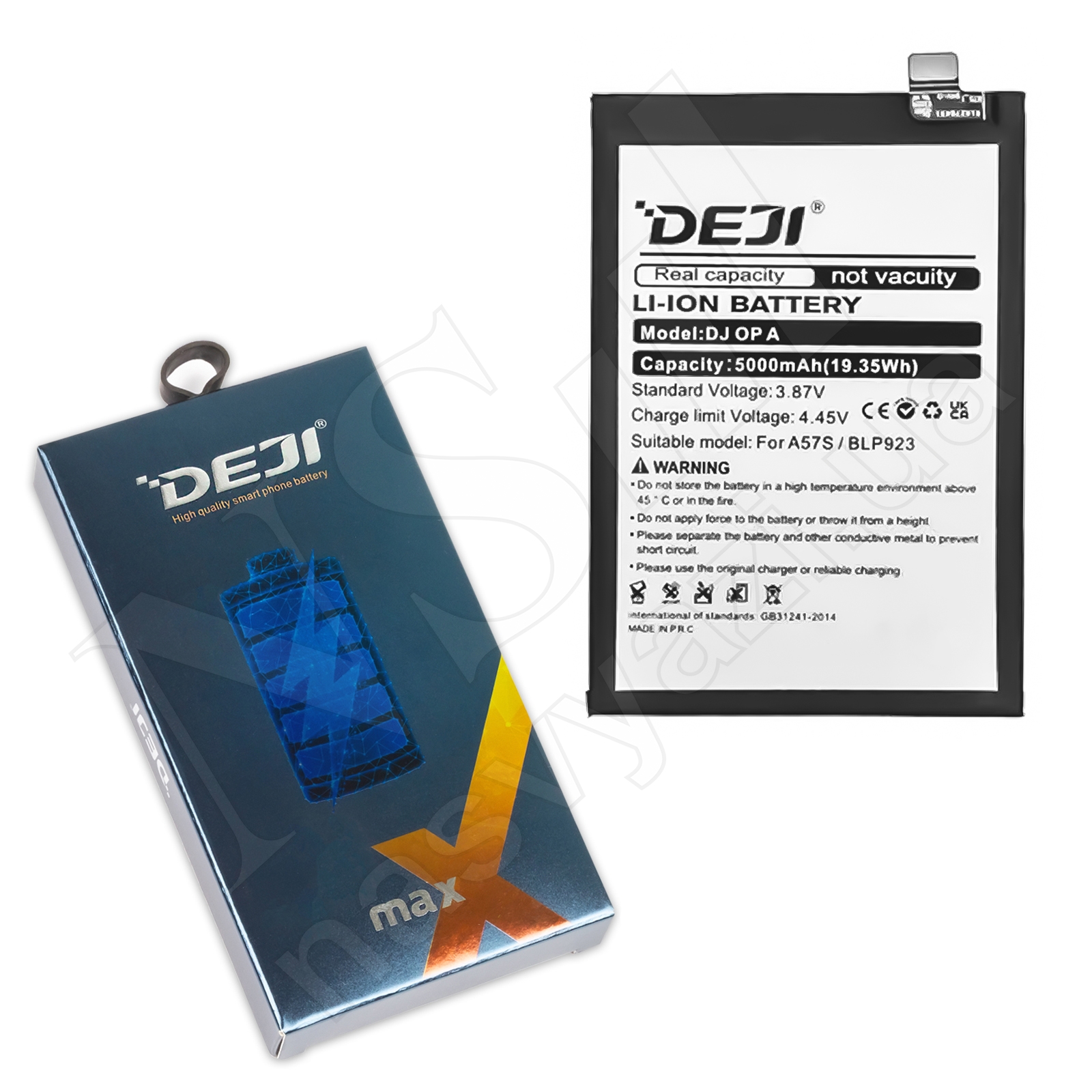АКБ OPPO BLP923 A57 (4G)/A57S/A77 (4G)/A77 (5G) DEJI (5000 mAh)
