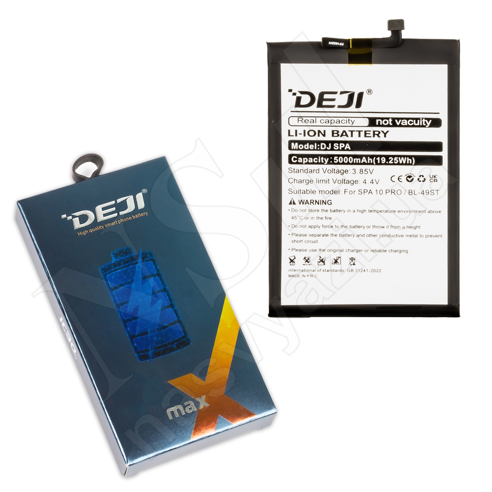 АКБ TECNO BL-49ST Spark 10/Spark 10 Pro/Spark 10C/Spark 20/Spark 20C DEJI (5000 mAh)