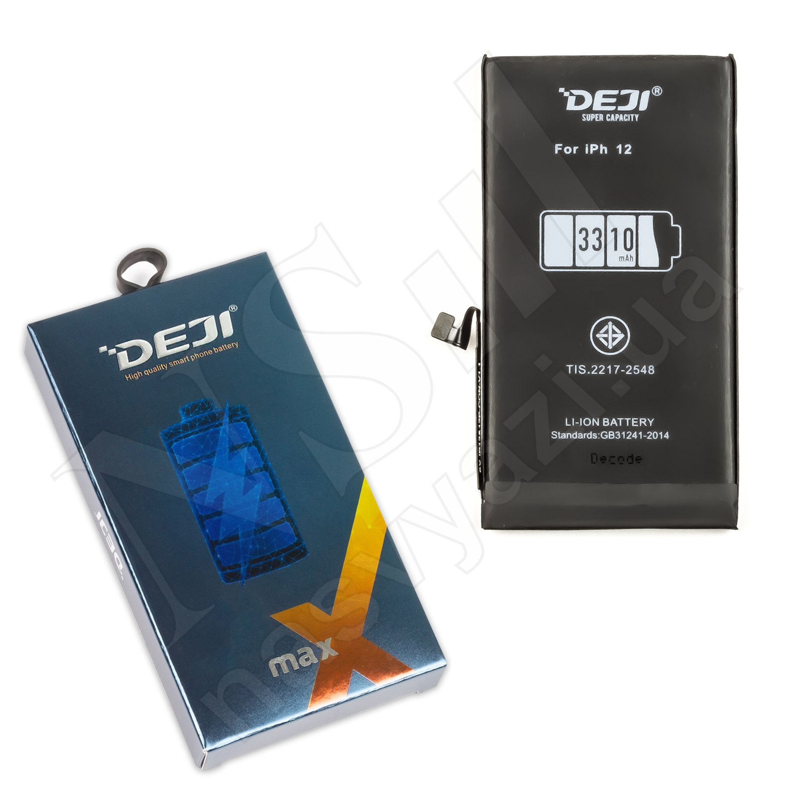 АКБ APPLE iPhone 12 Pro Decode, с верификацией DEJI (усиленная 3310 мАh, 3.83 V)