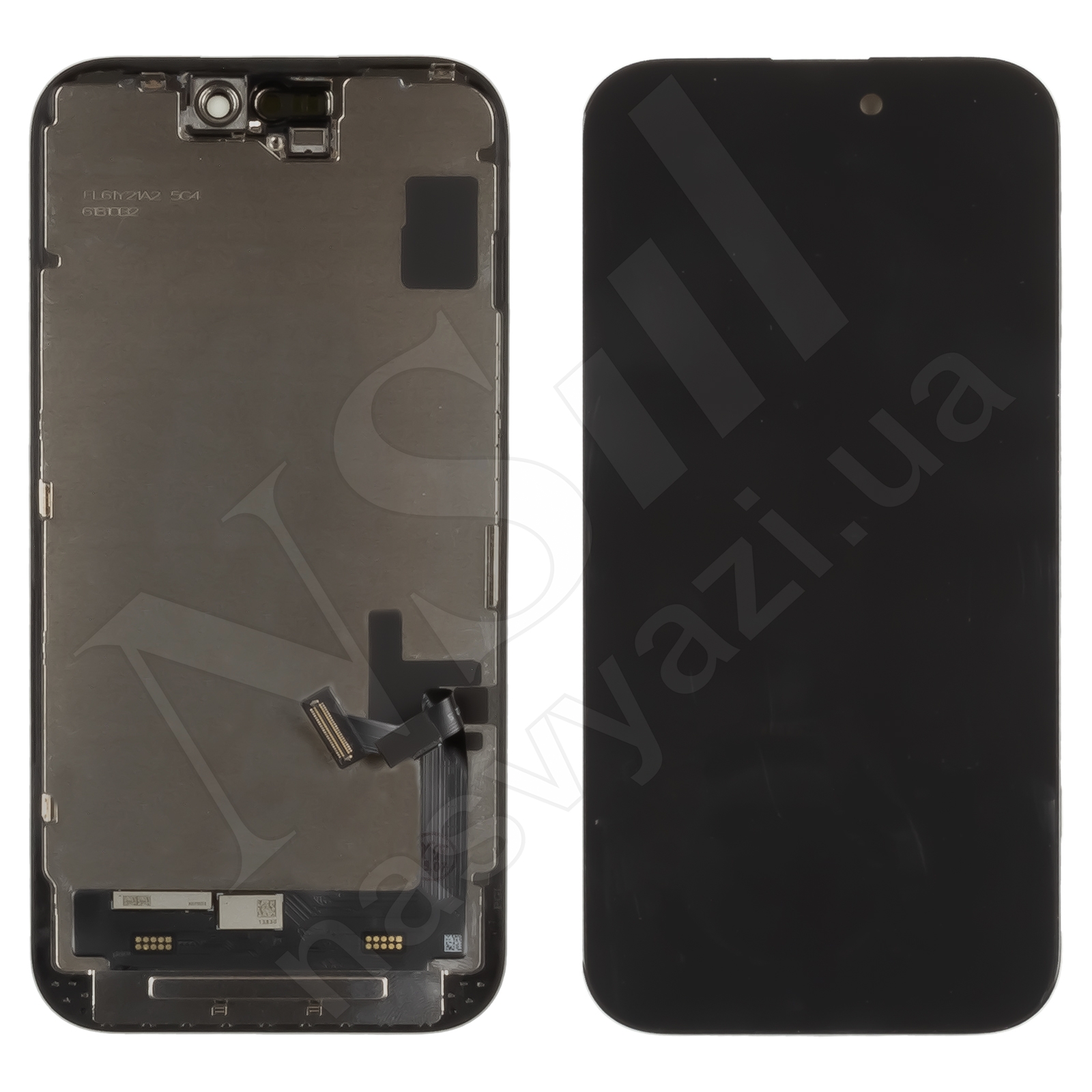 Дисплей APPLE iPhone 15 (IPS) (IN CELL) (HD) (HL) с черным тачскрином