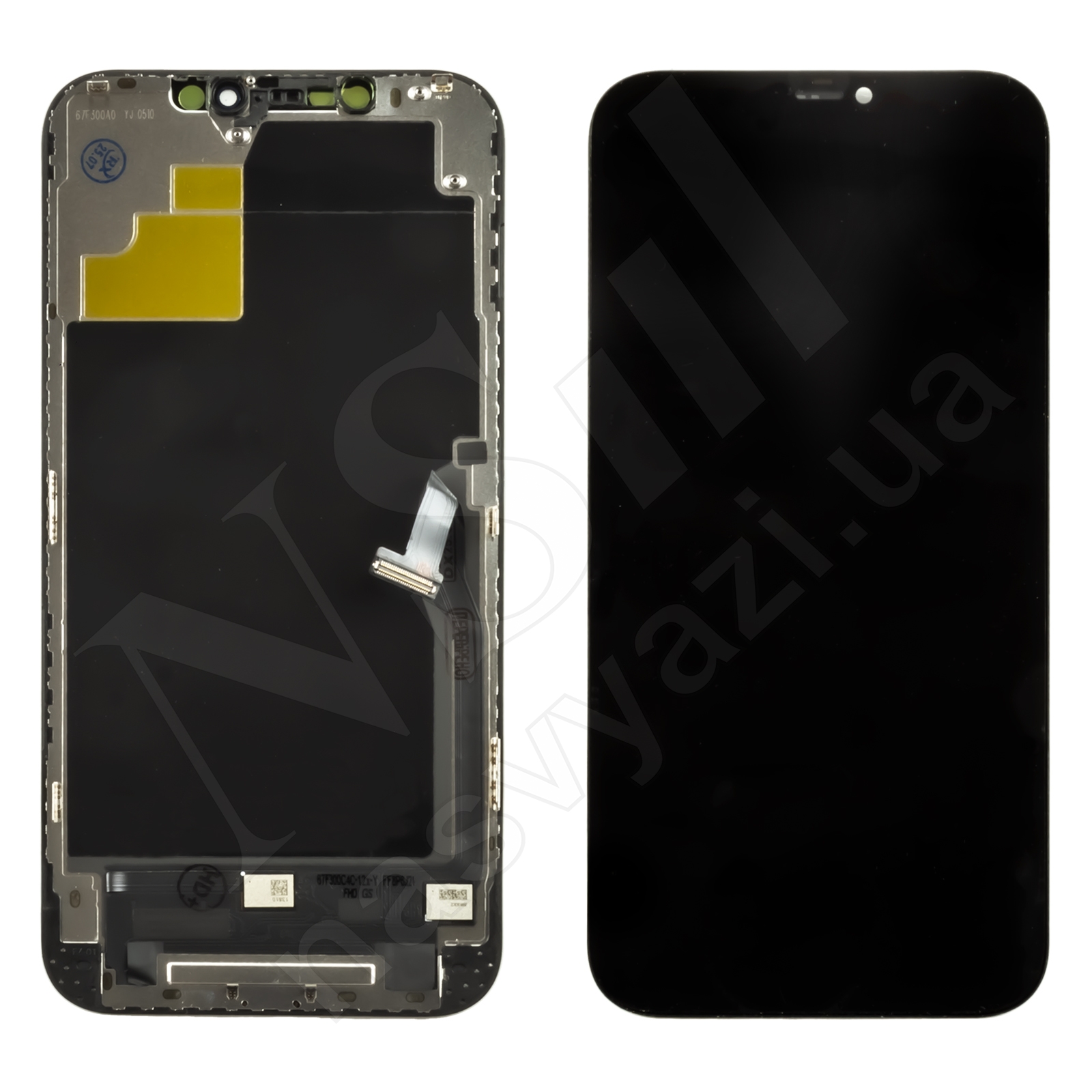 Дисплей APPLE iPhone 12 PRO Max (IPS) (IN CELL) (ASI HD+) (ZY) с черным тачскрином 