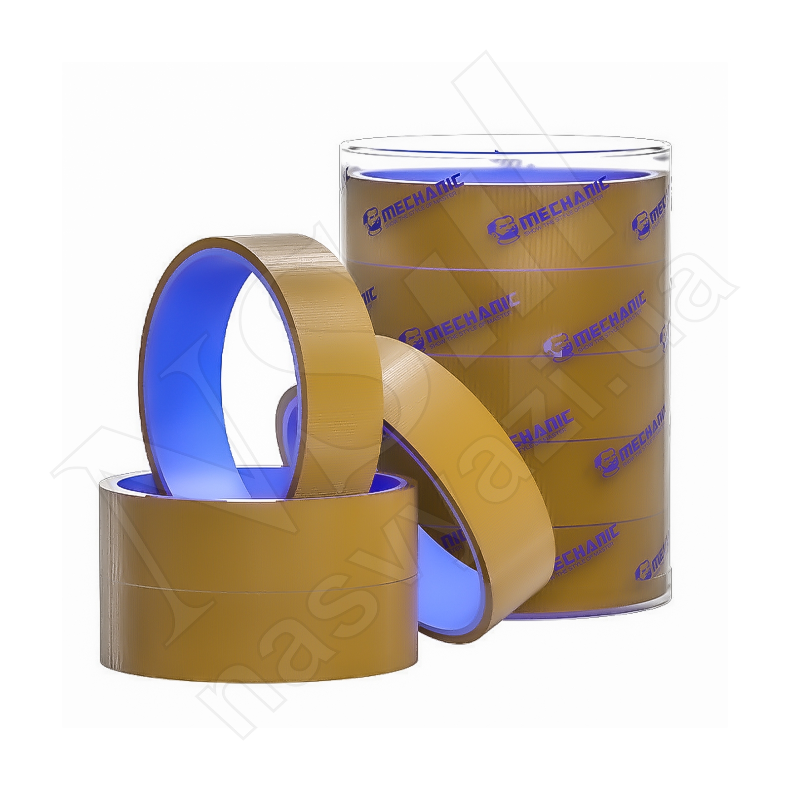 Лента тефлоновая MECHANIC F4 (0.13 мм * 25 мм * 10 м)