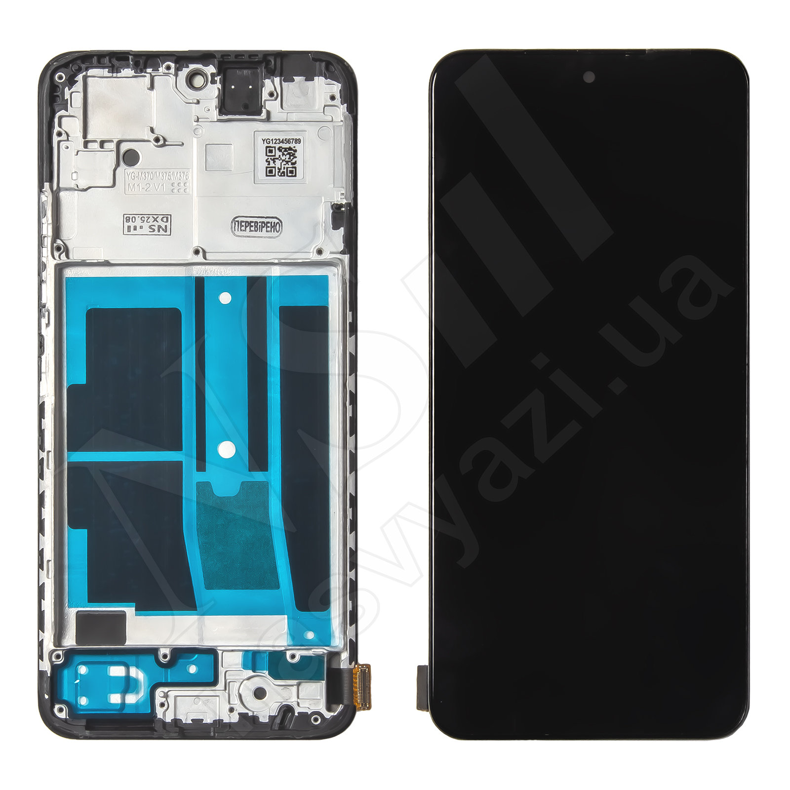 Дисплей XIAOMI Redmi Note 12S (2022) (IPS) с черным тачскрином с рамкой