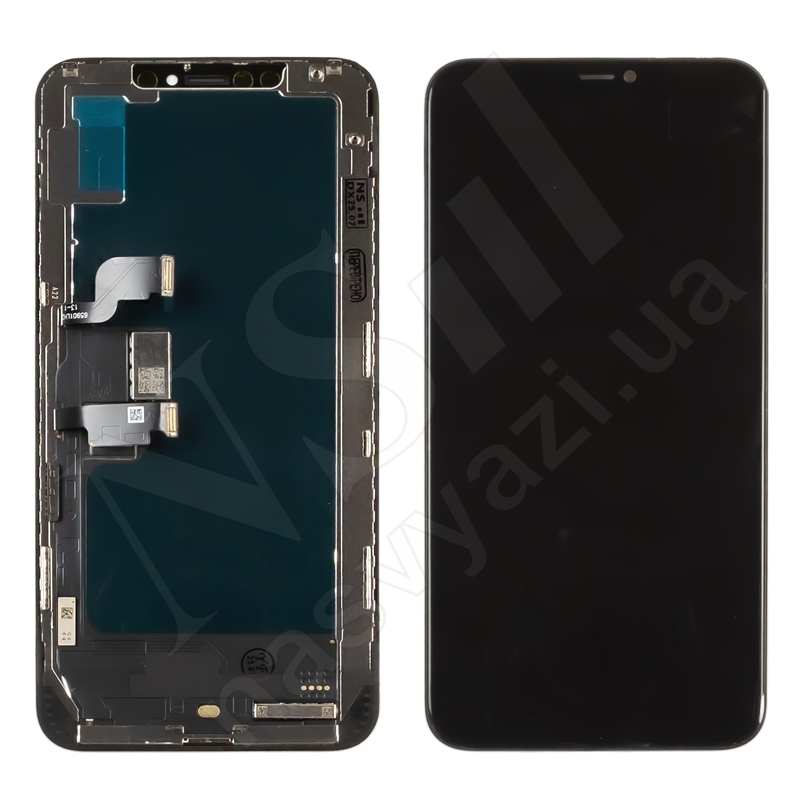 Дисплей APPLE iPhone XS Max (IPS) (IN CELL) (HD) (HL) с черным тачскрином 