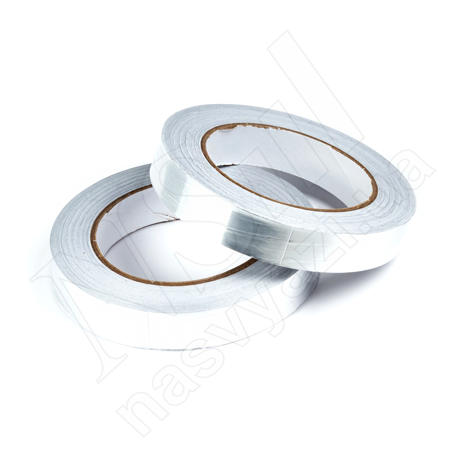 Скотч термостойкий алюминиевый (20 мм*30 м) серый