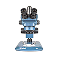 Микроскоп KAISI KS-37050 B3 тринокулярный (увеличение 7x-50x) синий